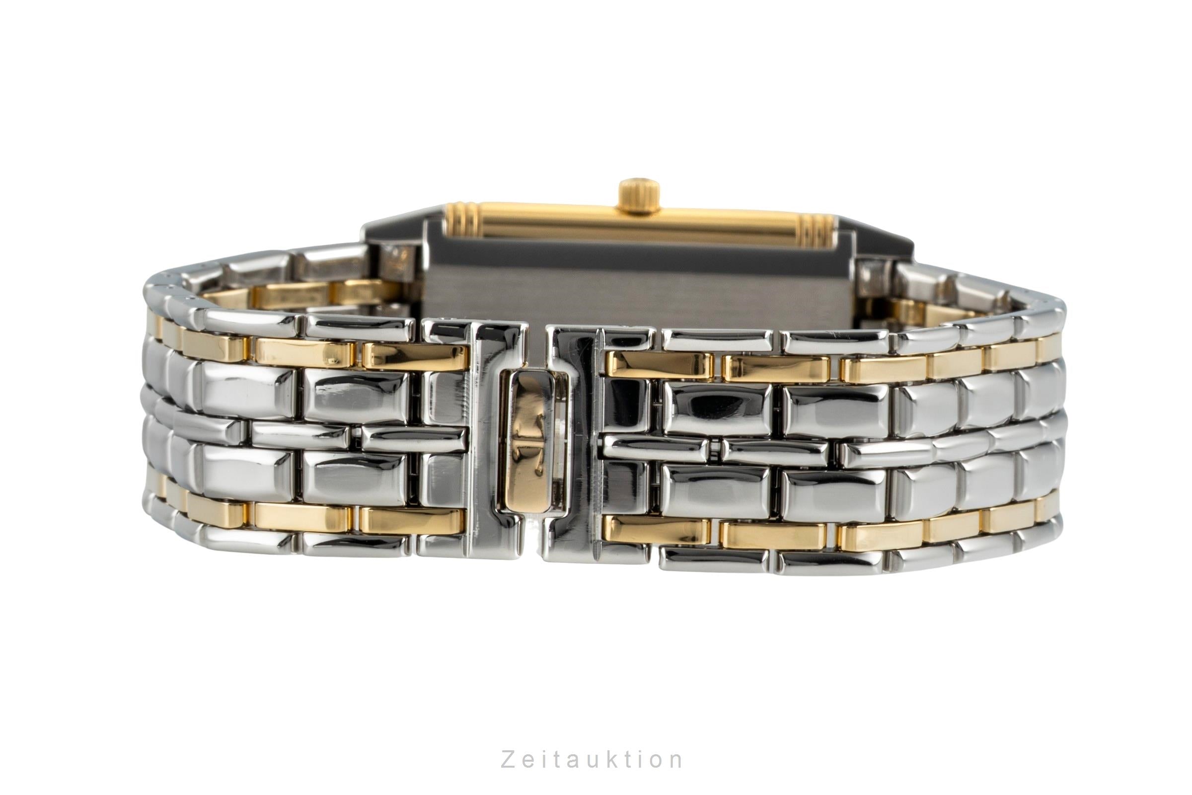 Jaeger LeCoultre Reverso Stahl / Gold Quarz Damenuhr Ref. 140.252.5  [2507014]