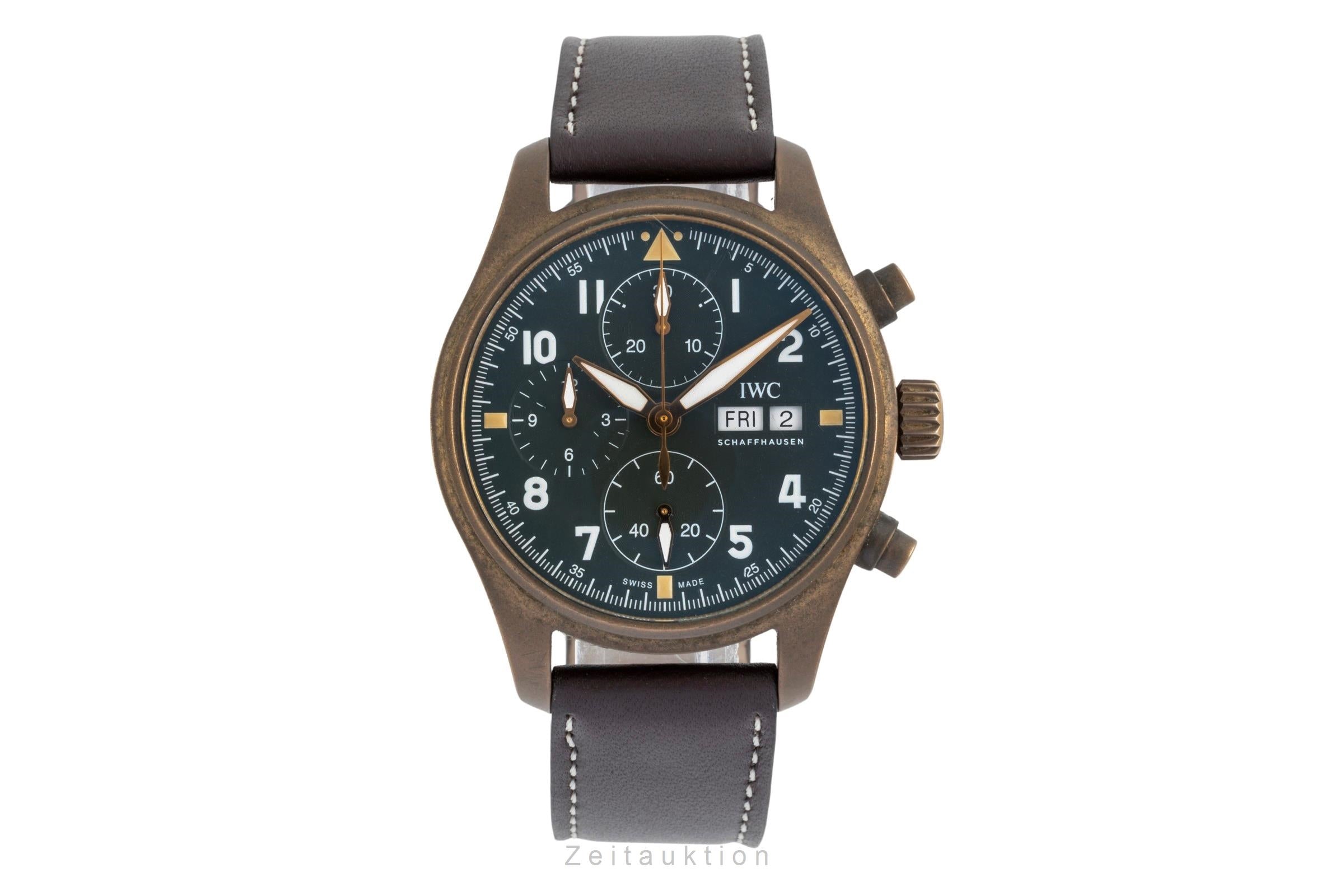 IWC Fliegerchronograph chronograph bronze automatic men's watch IW387902  [2507018]