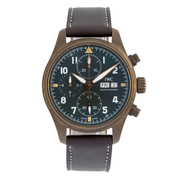 IWC Fliegerchronograph chronograph bronze automatic men's watch IW387902  [2507018]