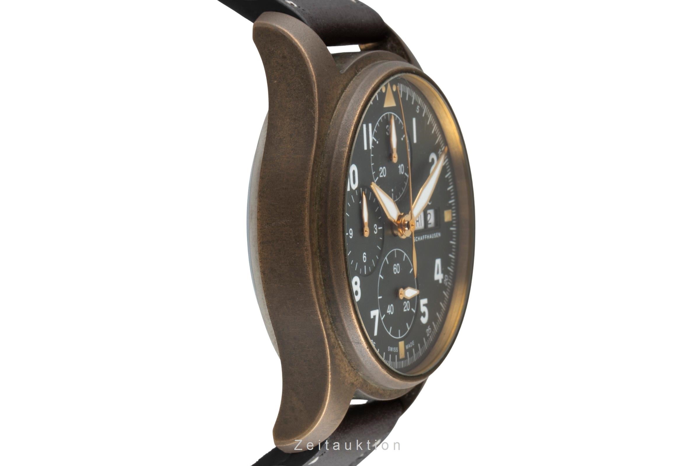 IWC Fliegerchronograph chronograph bronze automatic men's watch IW387902  [2507018]