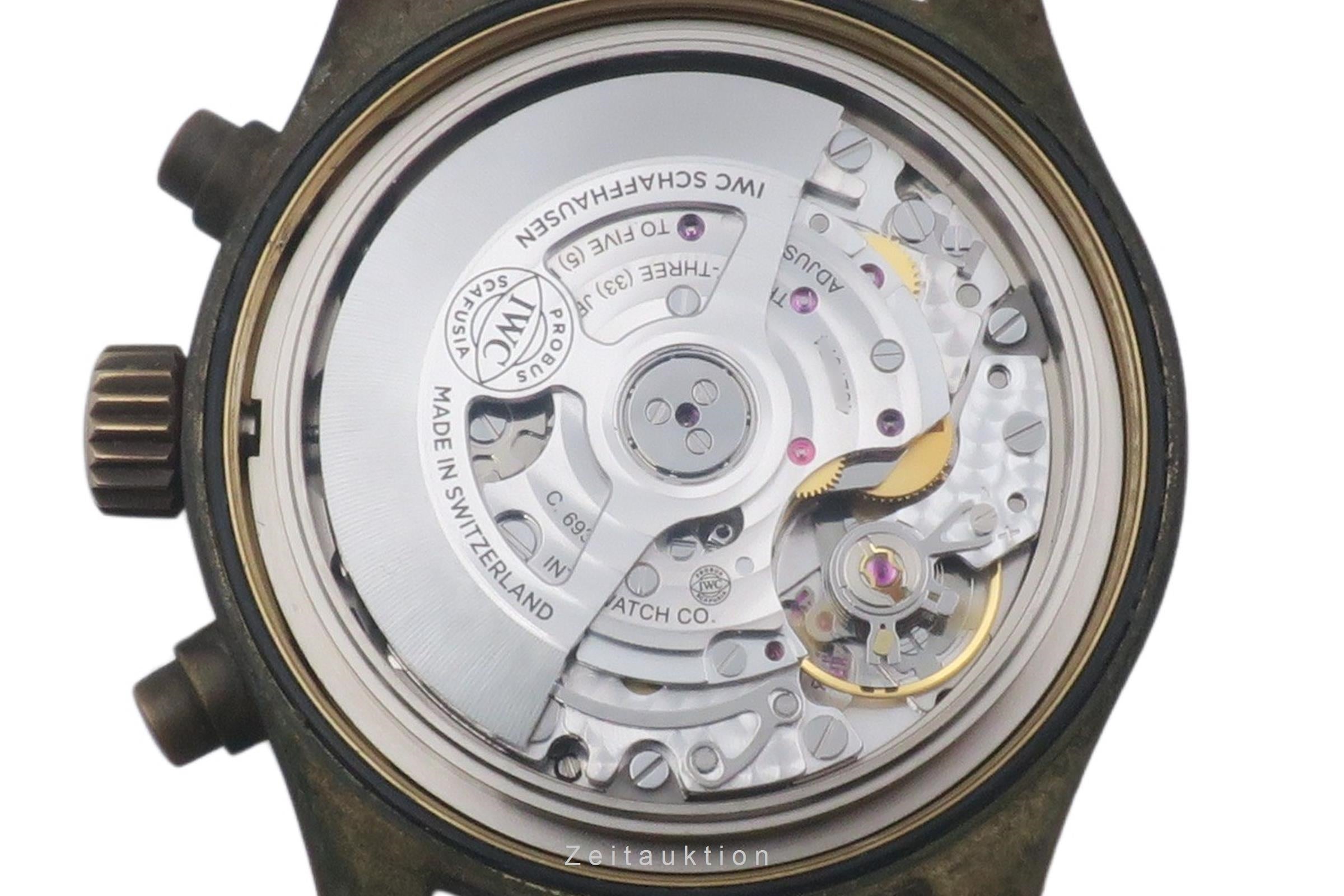 【222002...】 IWC Fliegerchronograph chronograph bronze automatic Kal. C.69380