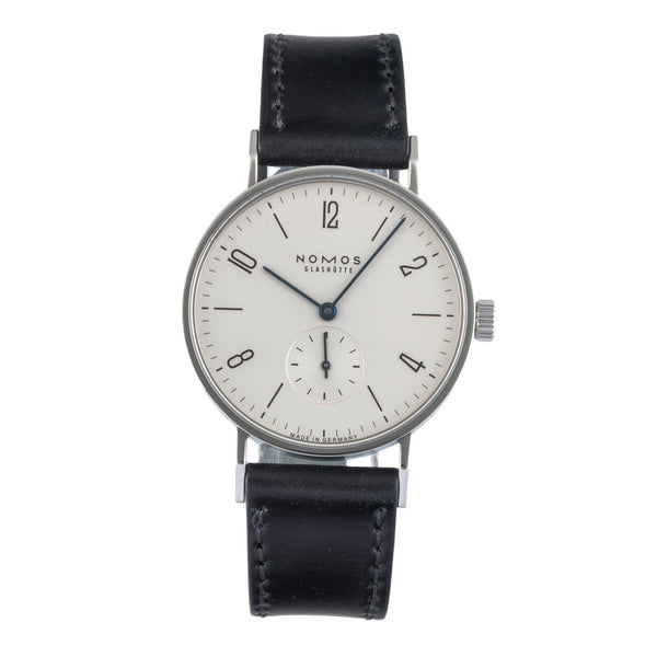 Nomos Glashütte Tangente Edelstahl Handaufzug Herrenuhr Ref. 101 Box & Papiere  [2507021]