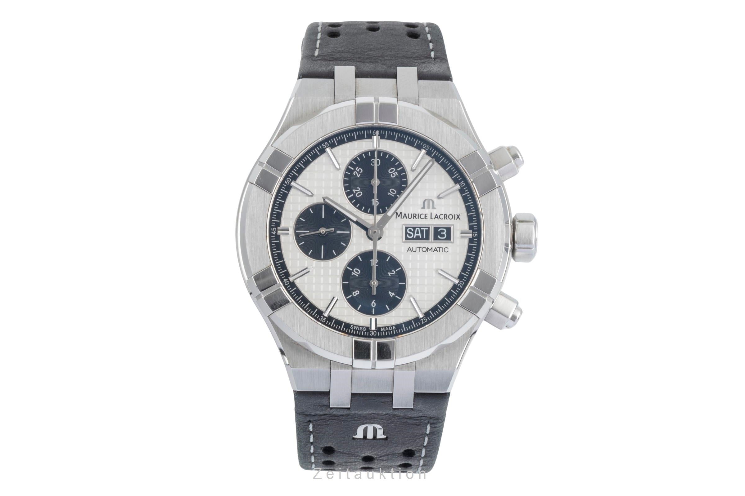 Maurice Lacroix Aikon cronógrafo acero automático reloj para caballeros AI6038-SS001-130	  [2507024]