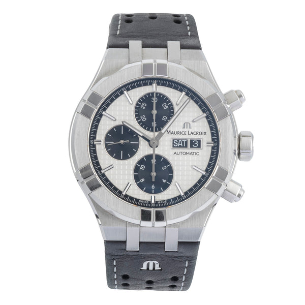 Maurice Lacroix Aikon cronógrafo acero automático reloj para caballeros AI6038-SS001-130	  [2507024]
