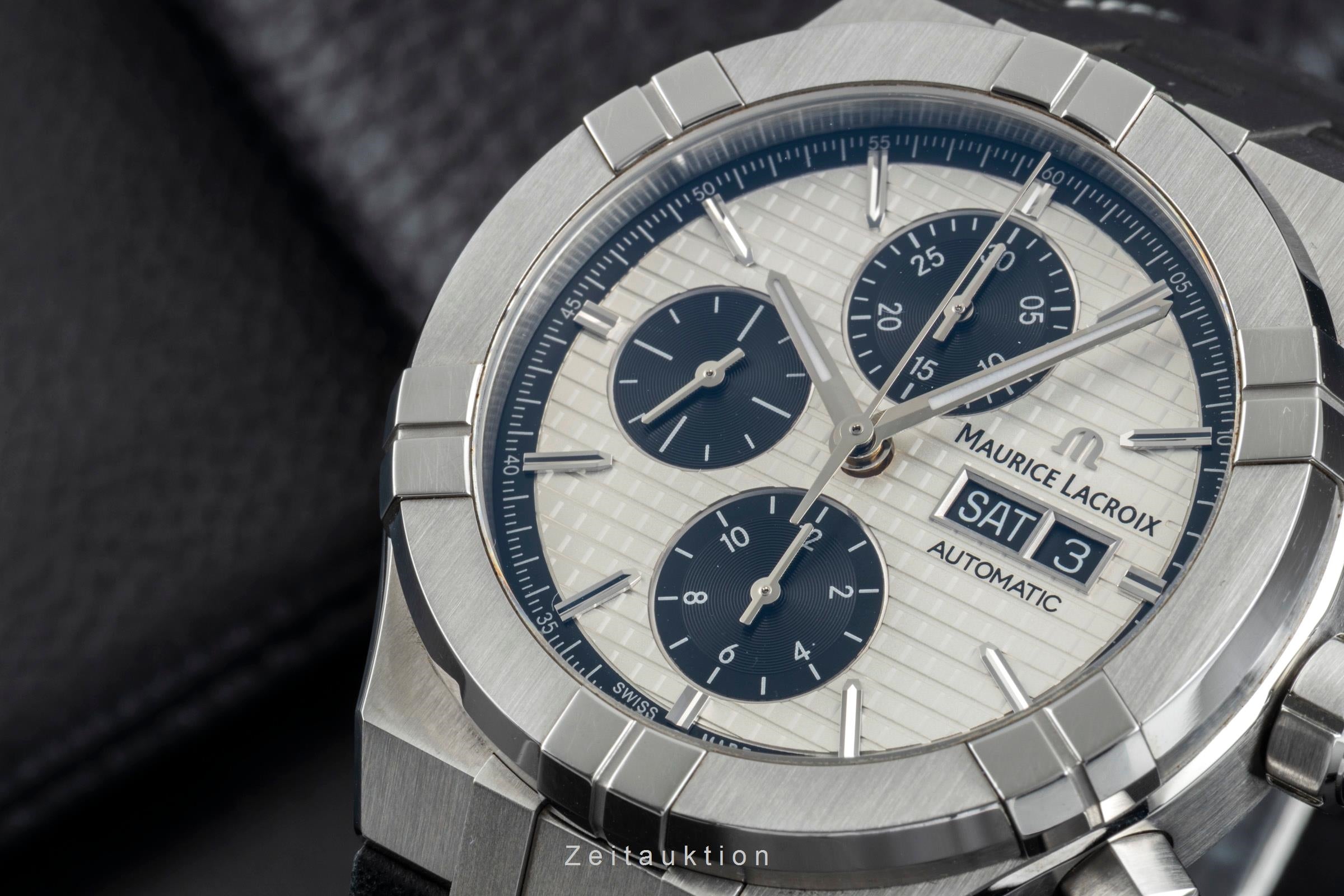 Maurice Lacroix Aikon cronógrafo acero automático reloj para caballeros AI6038-SS001-130	  [2507024]