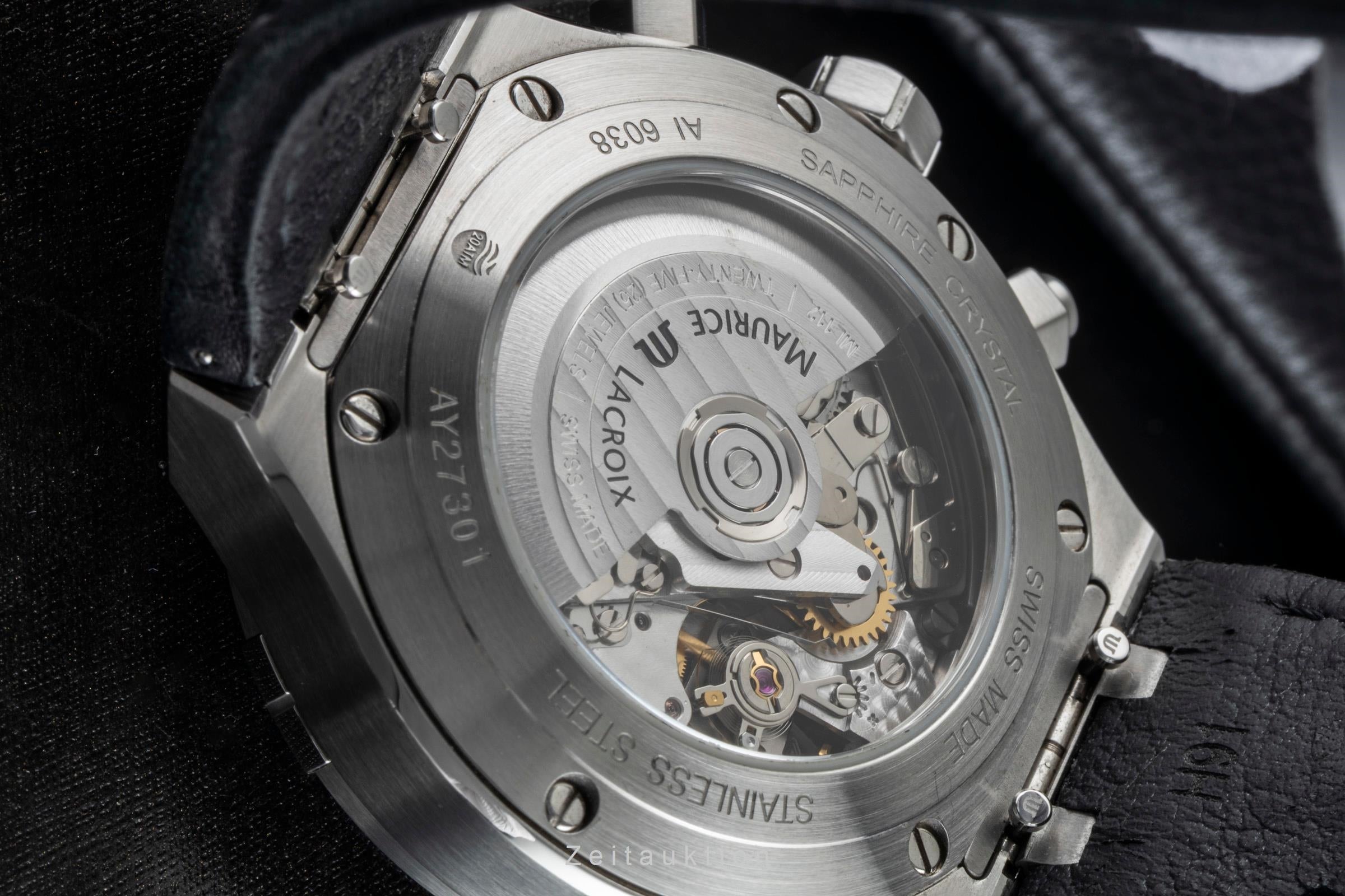 Maurice Lacroix Aikon cronógrafo acero automático reloj para caballeros AI6038-SS001-130	  [2507024]