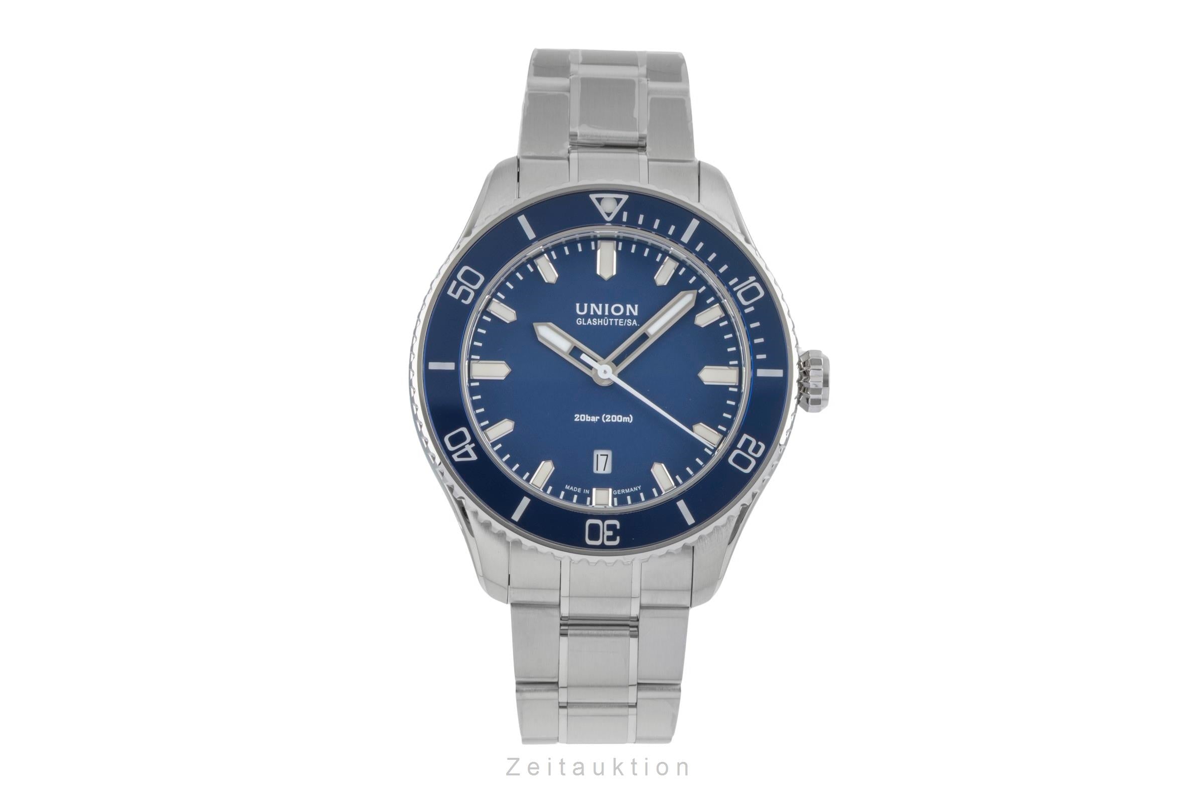 Union Glashütte Belisar acciaio automatismo orologio da uomo D009.907.11.047.00 LP: 2450EUR  [2507025]