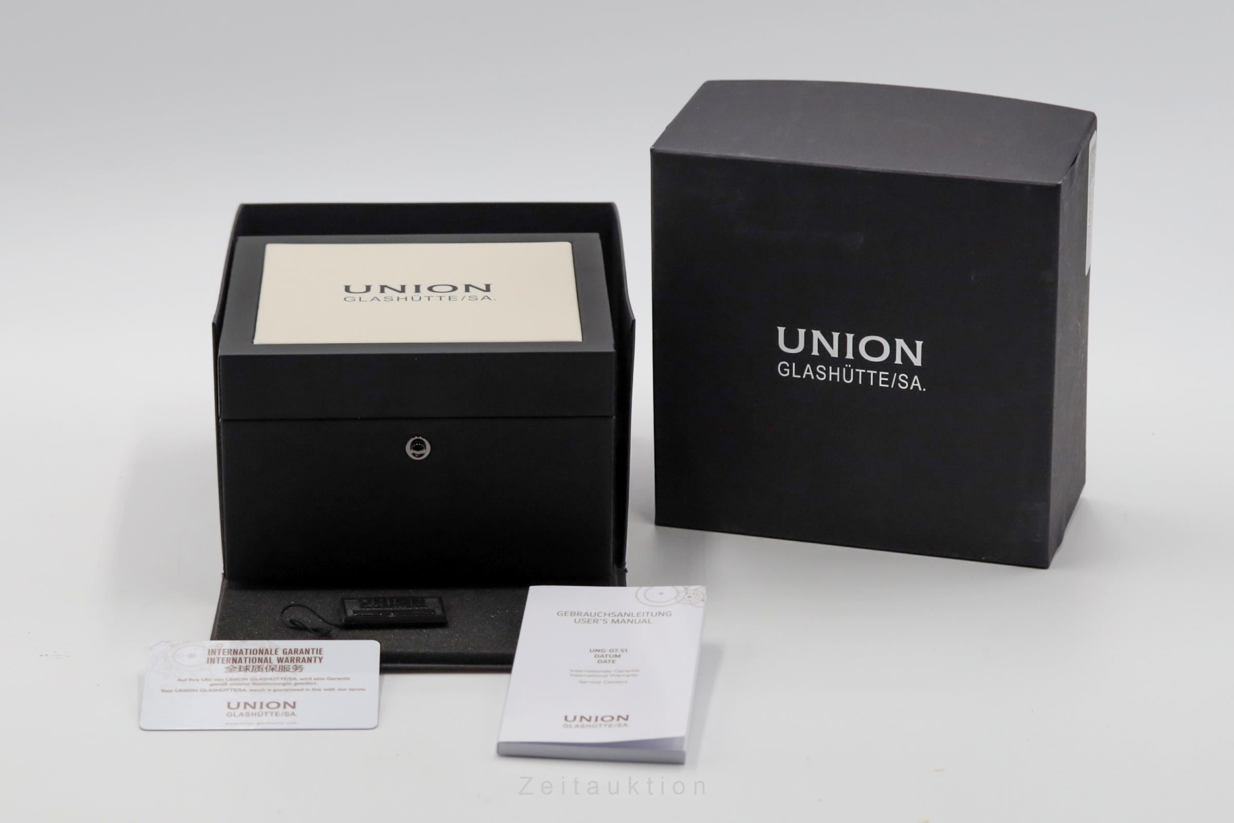 Union Glashütte Belisar acciaio automatismo orologio da uomo D009.907.11.047.00 LP: 2450EUR  [2507025]