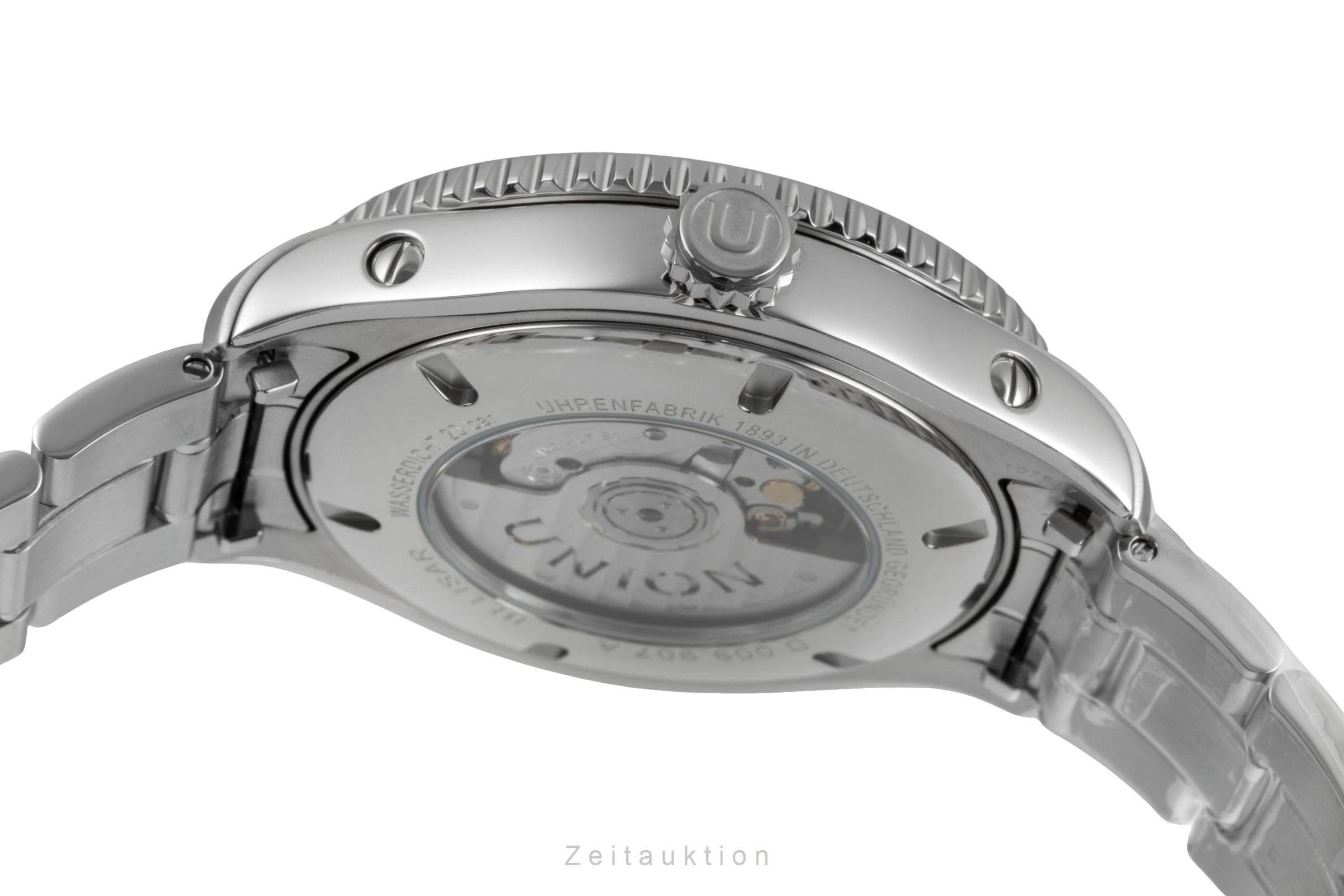 Union Glashütte Belisar acciaio automatismo orologio da uomo D009.907.11.047.00 LP: 2450EUR  [2507025]