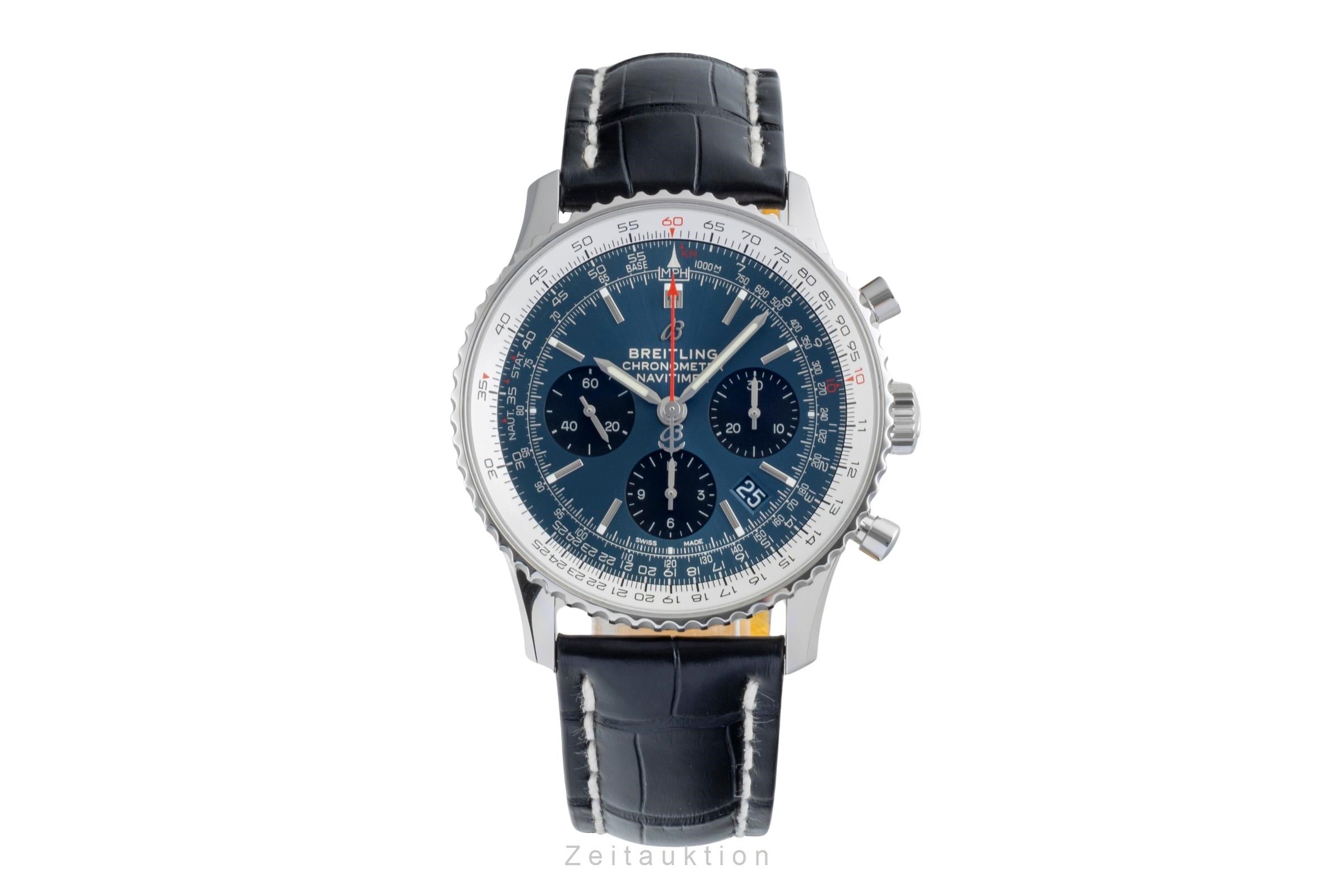 Breitling Navitimer 01 Chronograph Stahl Automatik Ref. AB0121211C1P1 B&P  [2507026]
