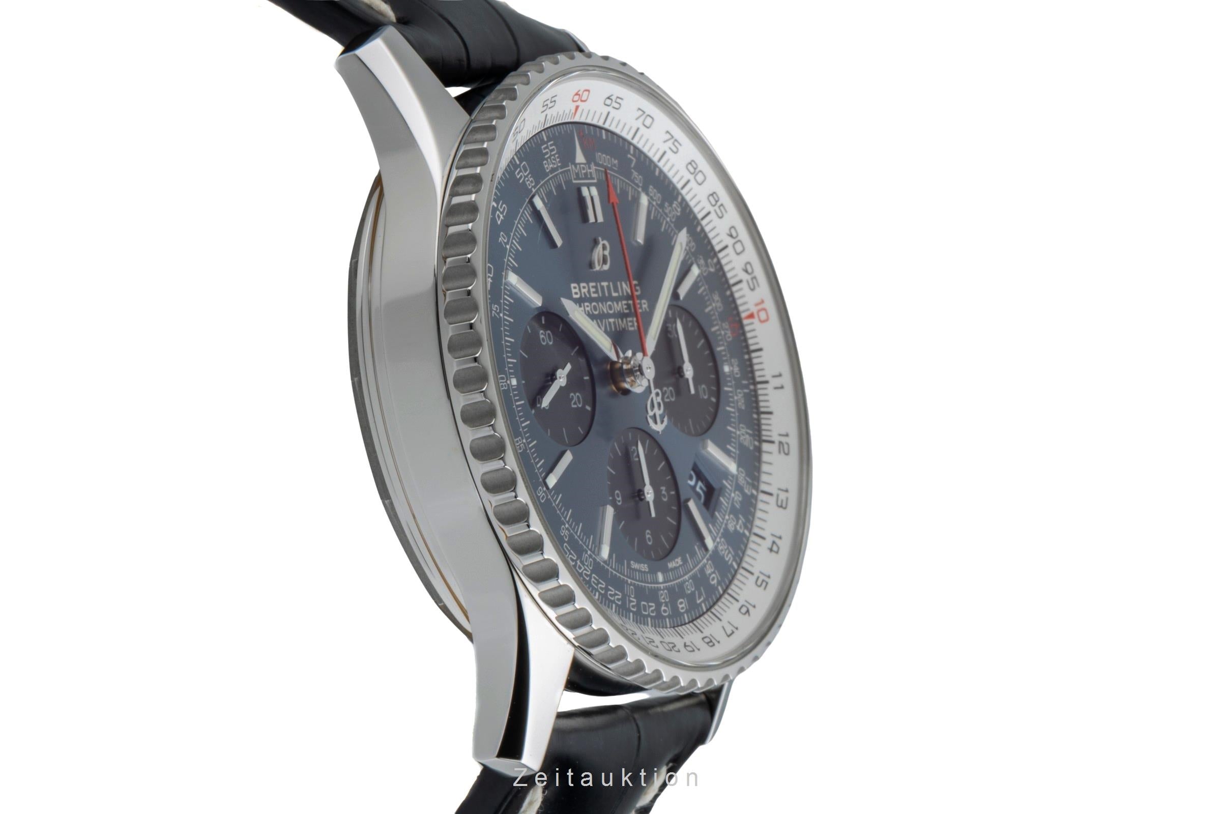 Breitling Navitimer 01 Chronograph Stahl Automatik Ref. AB0121211C1P1 B&P  [2507026]
