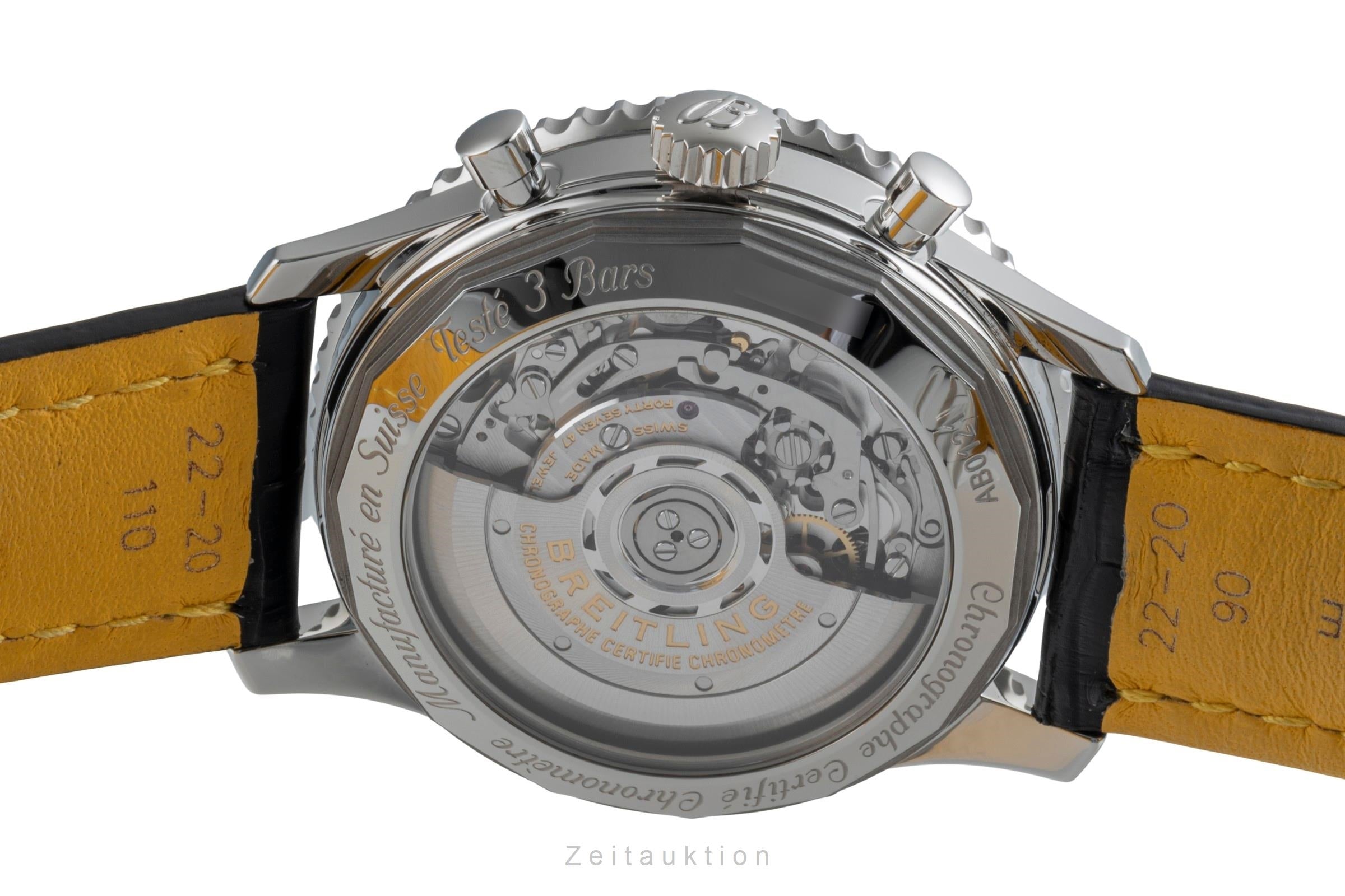 Breitling Navitimer 01 Chronograph Stahl Automatik Ref. AB0121211C1P1 B&P  [2507026]