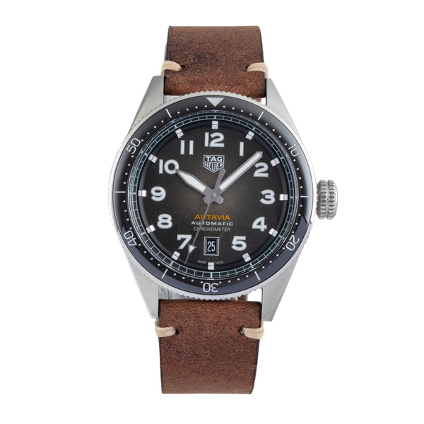 Tag Heuer Autavia Edelstahl Automatik Herrenuhr Ref. WBE5114.FC8266 B&P 2023 [2507027]