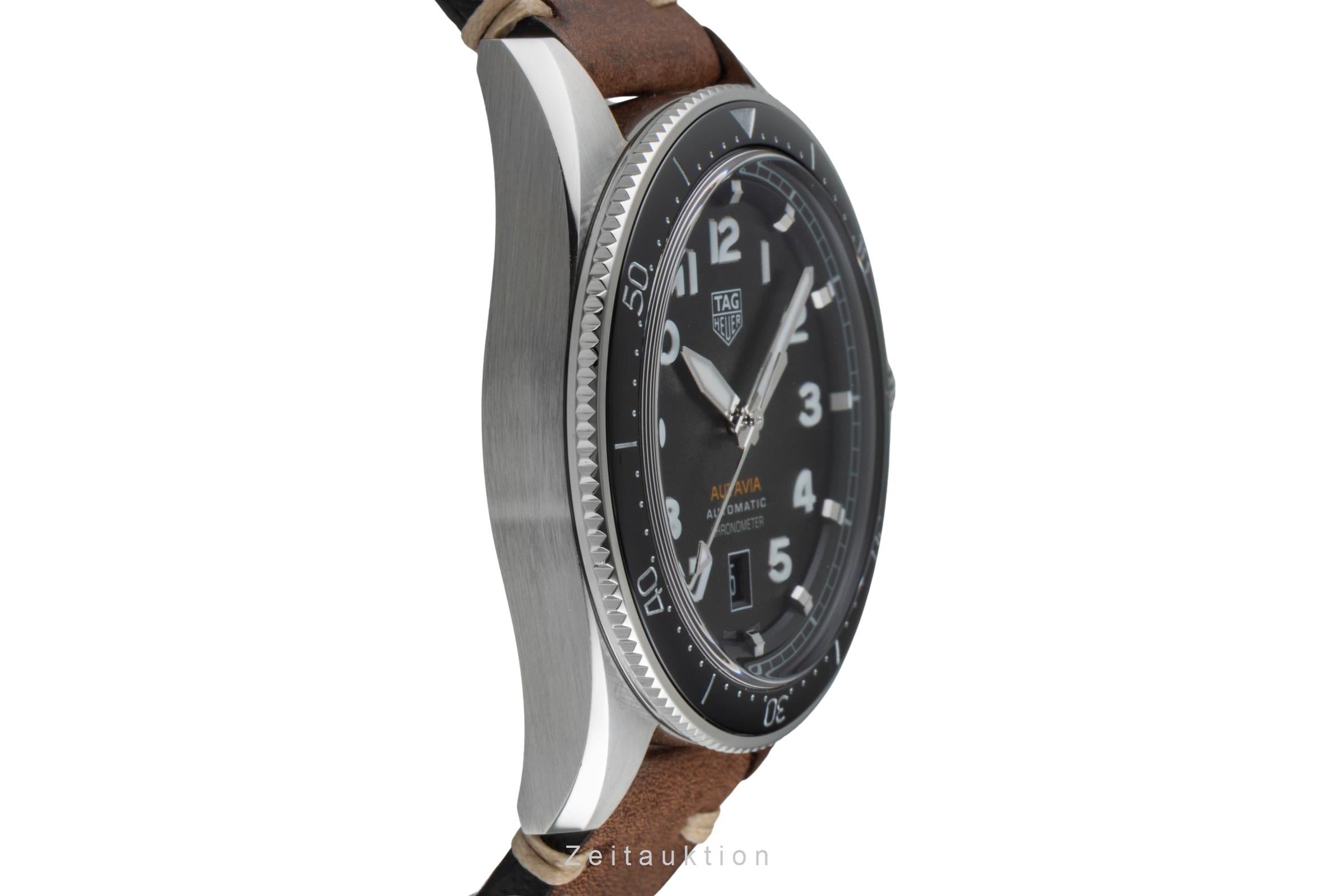 Tag Heuer Autavia Edelstahl Automatik Herrenuhr Ref. WBE5114.FC8266 B&P 2023 [2507027]