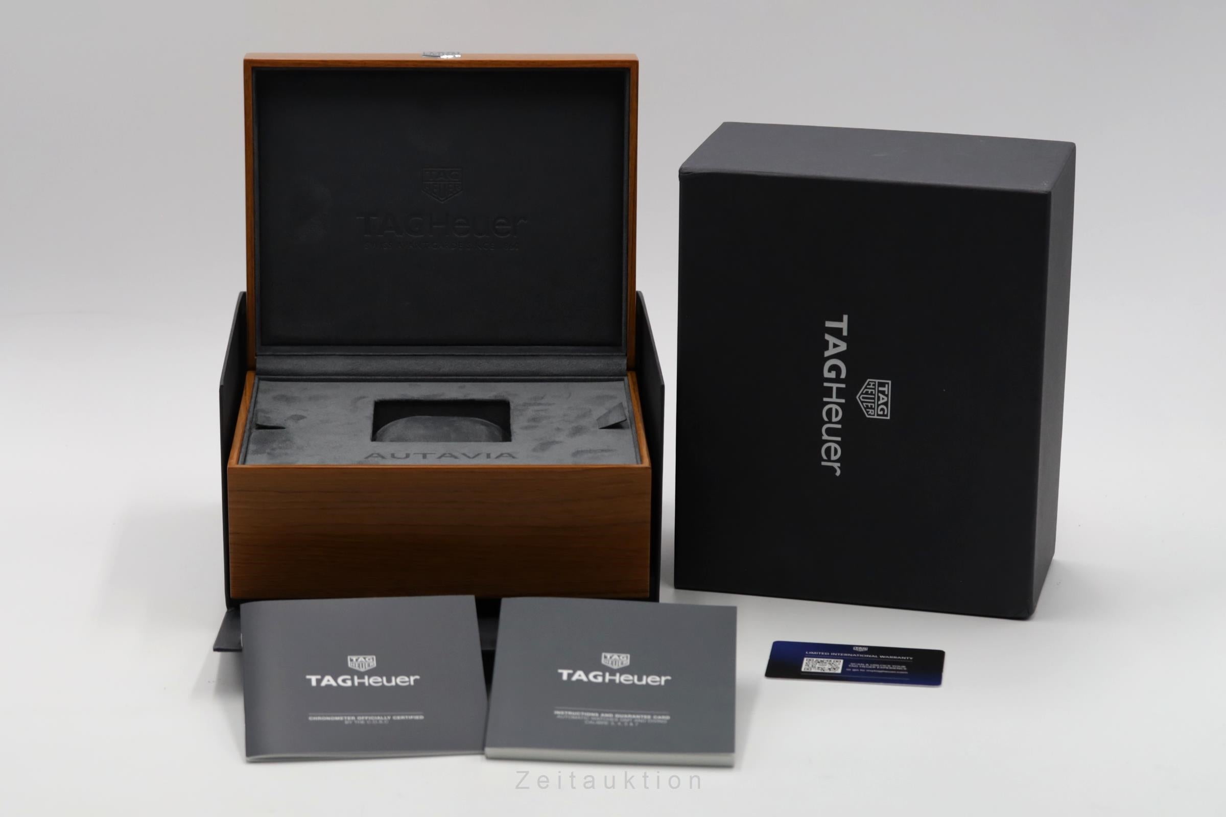 Tag Heuer Autavia Edelstahl Automatik Herrenuhr Ref. WBE5114.FC8266 B&P 2023 [2507027]