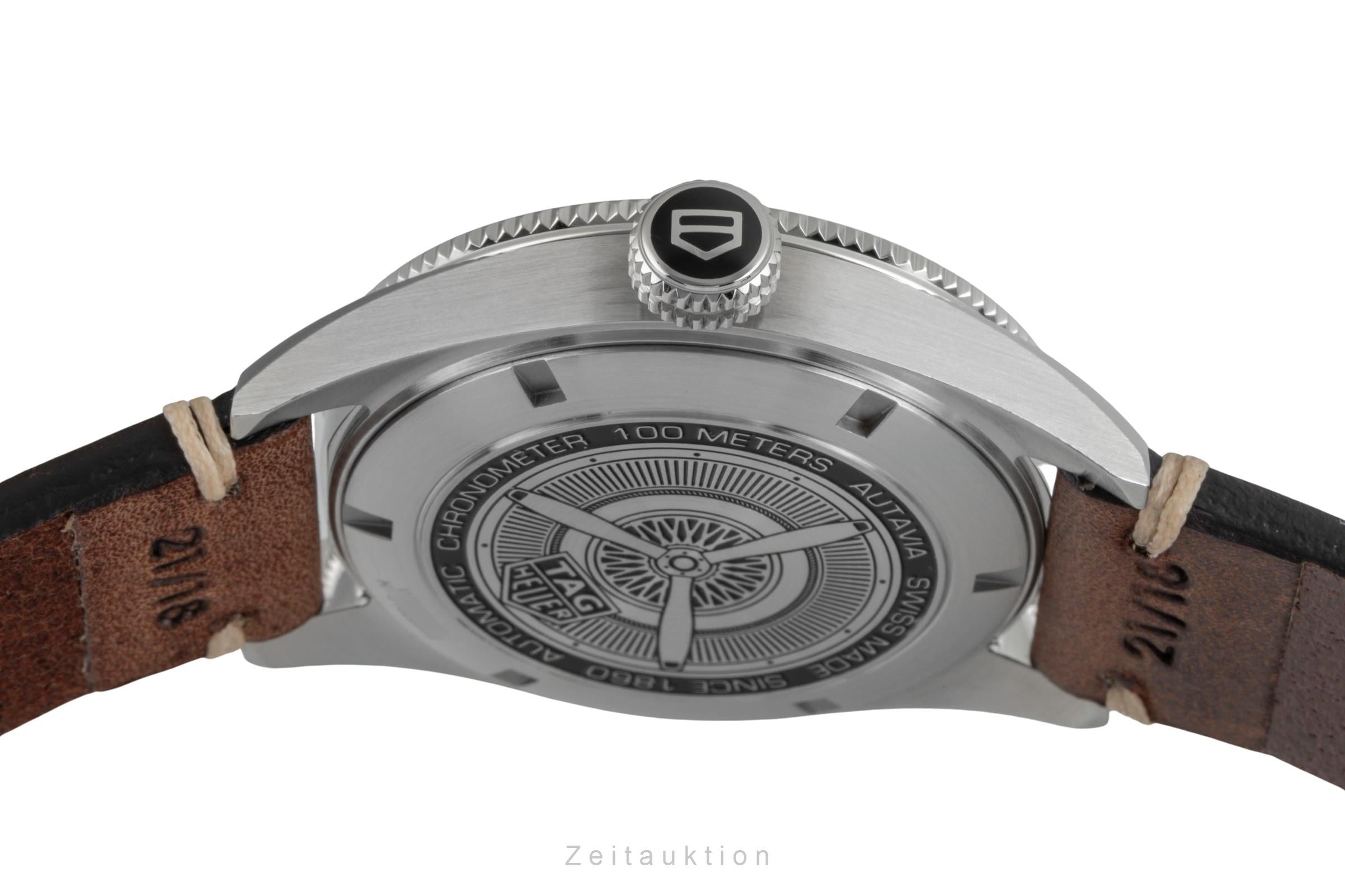 Tag Heuer Autavia Edelstahl Automatik Herrenuhr Ref. WBE5114.FC8266 B&P 2023 [2507027]