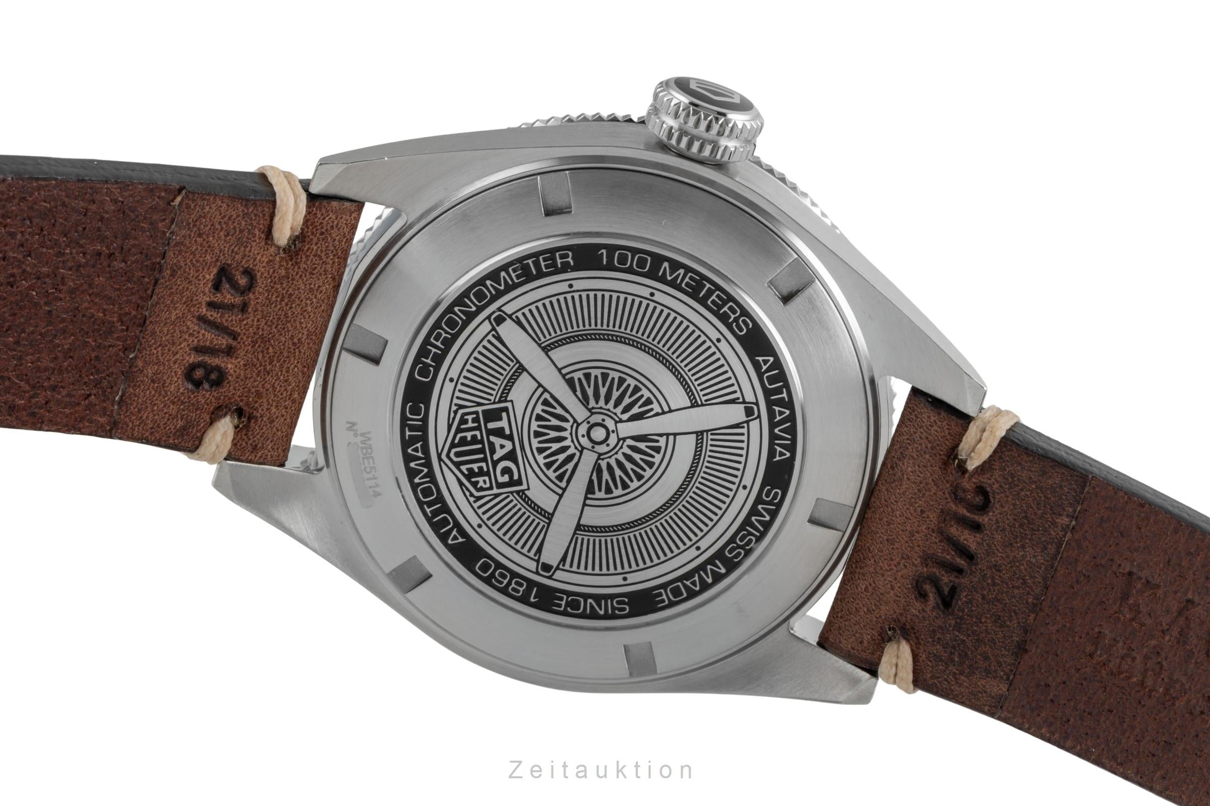 Tag Heuer Autavia Edelstahl Automatik Herrenuhr Ref. WBE5114.FC8266 B&P 2023 [2507027]