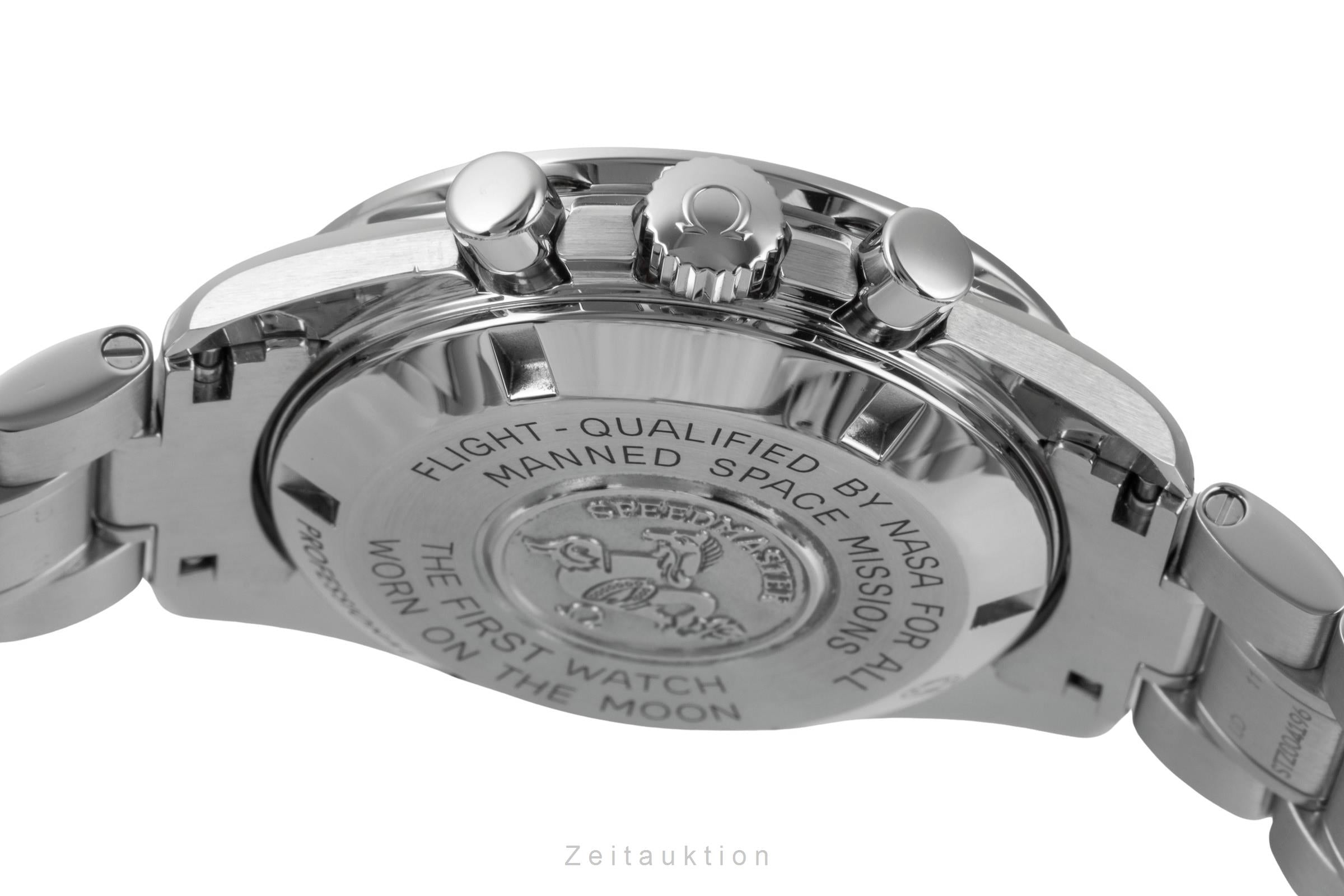 Omega Speedmaster Moonwatch chronographe acier à remontage manuel montre pour hommes 311.30.42.30.01.005 LP: 7600EUR  [2507028]