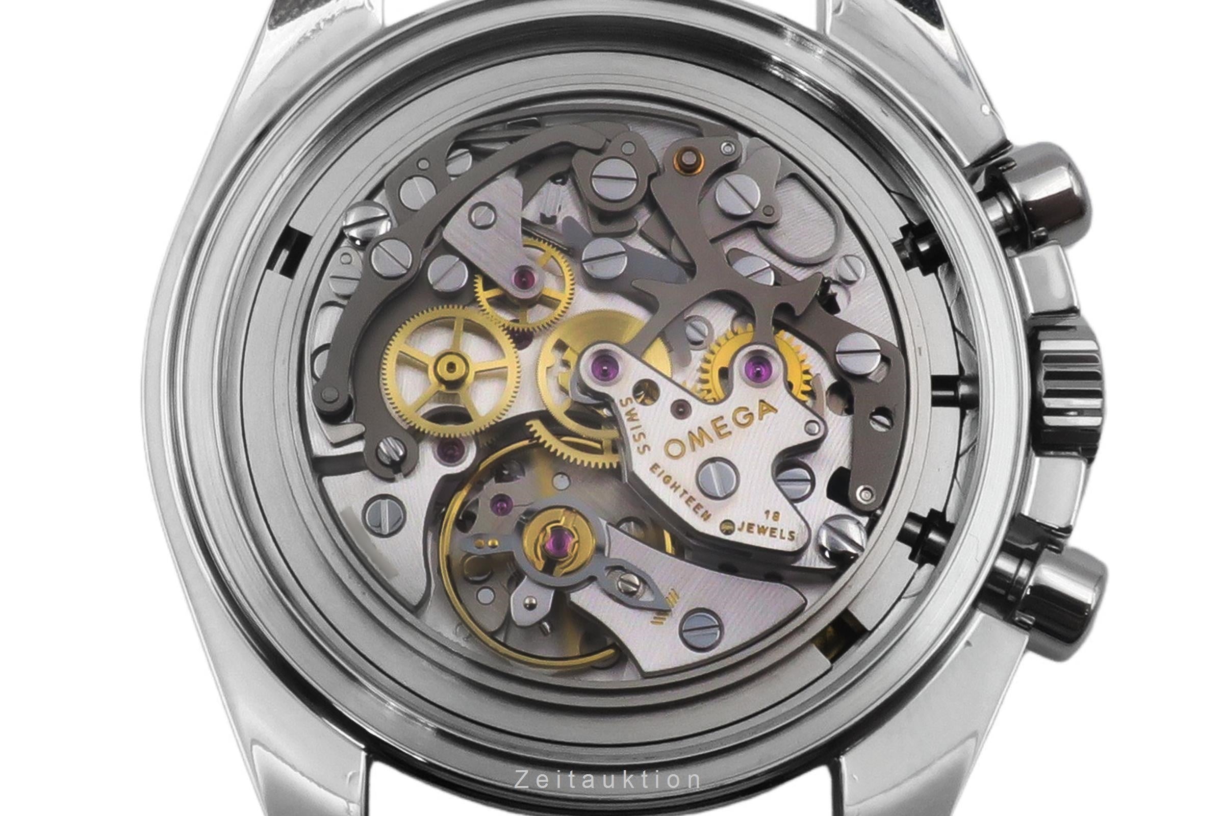 Omega Speedmaster Moonwatch chronographe acier à remontage manuel montre pour hommes 311.30.42.30.01.005 LP: 7600EUR  [2507028]