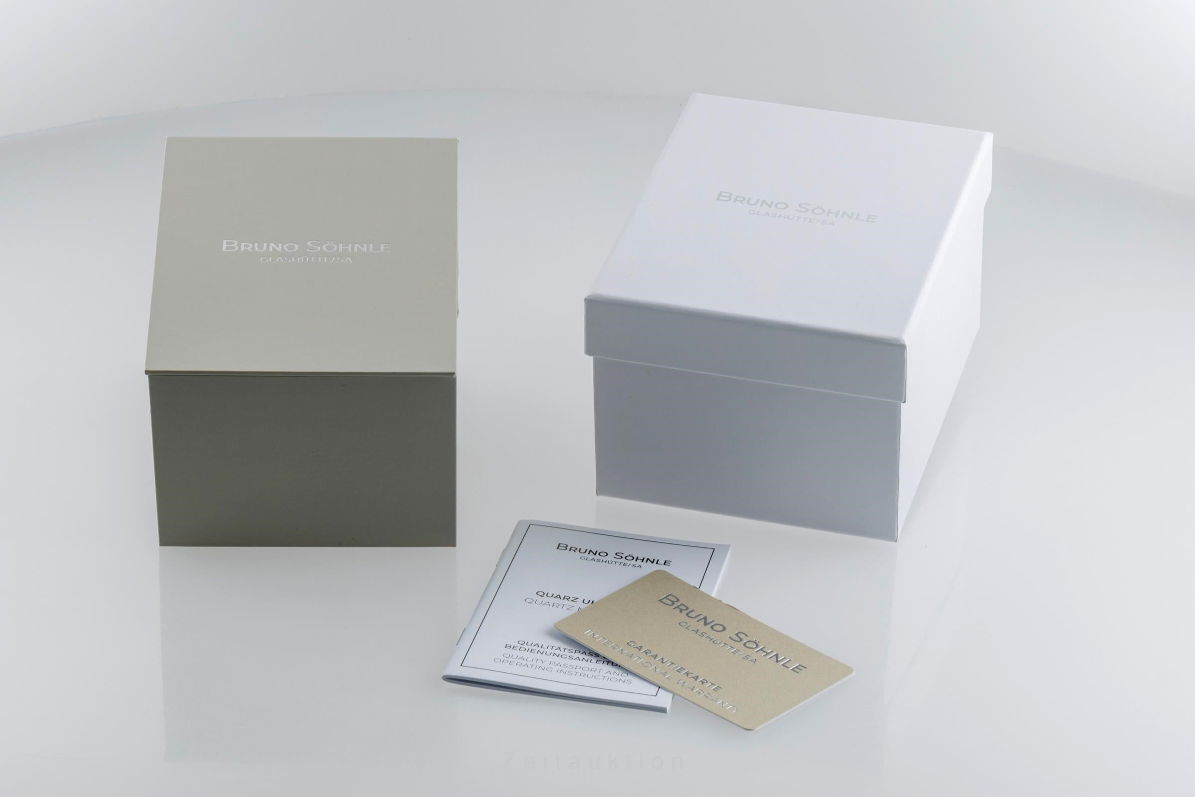 Bruno Söhnle Glashütte Nuvola III acier quartz montre pour femmes 17-23088-243  [2507029]