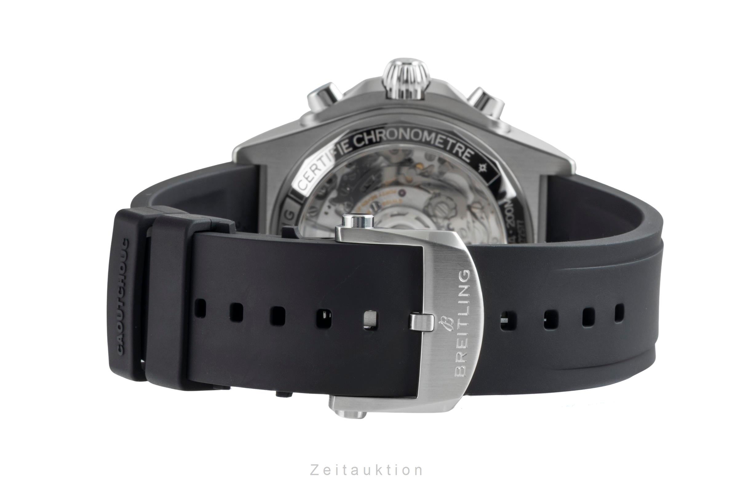 Breitling Chronomat chronograph steel / platinium automatic men's watch PB0134101C1S1 LP: 10600EUR  [2507031]