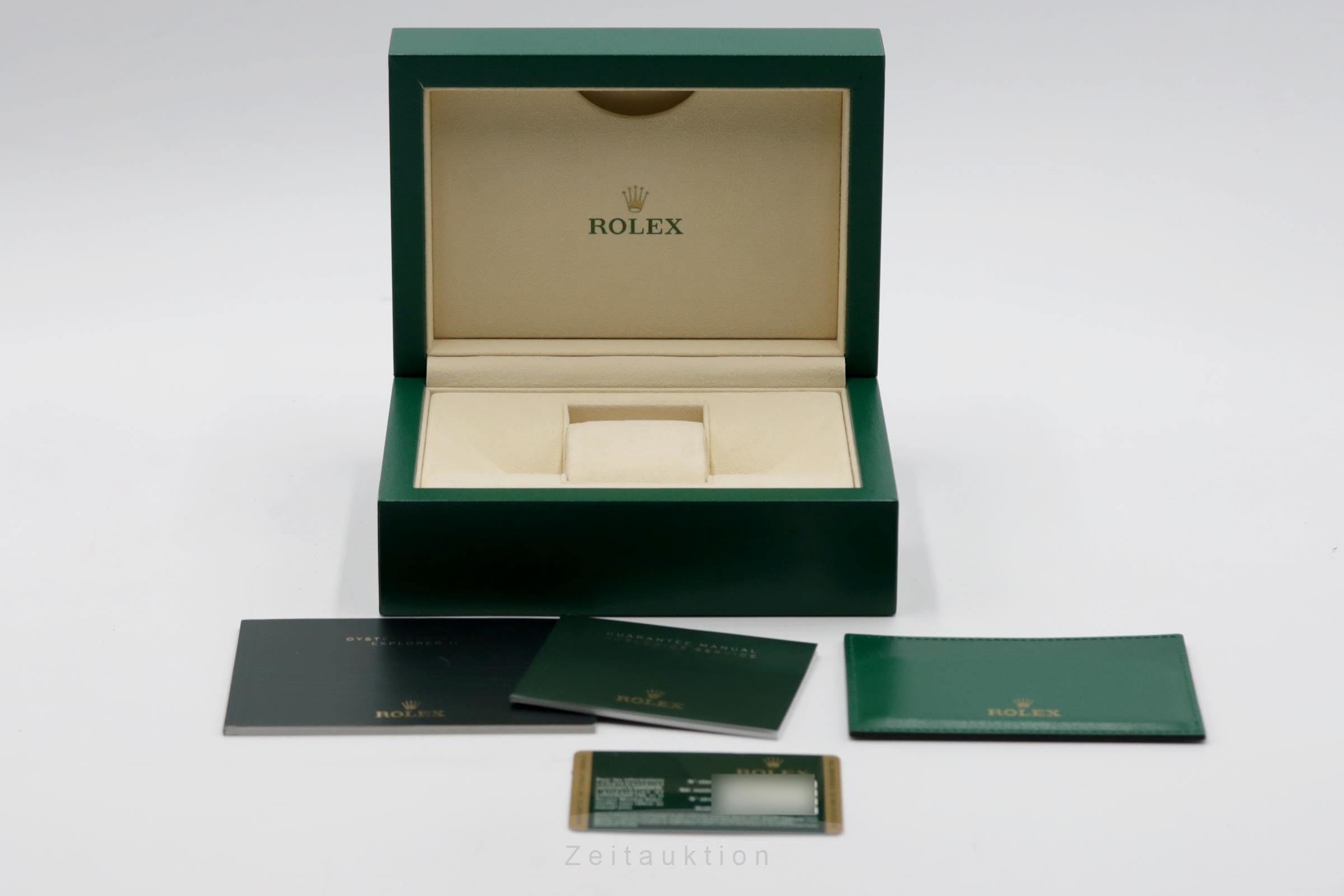 Rolex Explorer II Black Dial Edelstahl Automatik Herrenuhr Ref. 216570 B&P 2013 [2507032]