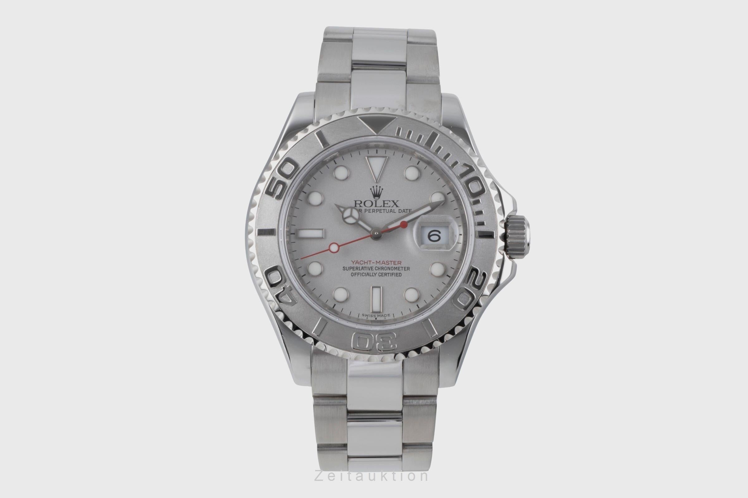 Rolex Yacht-Master acier / platine automatique montre pour hommes 16622  [2507035]