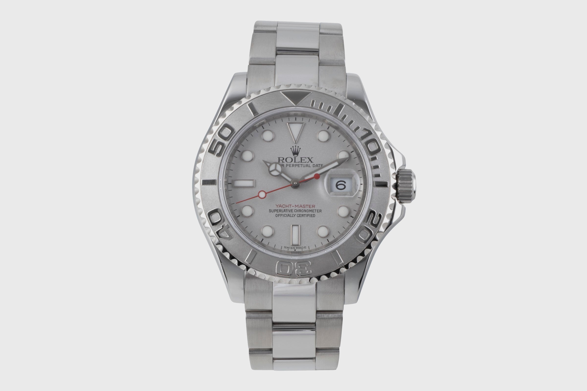 Rolex Yacht-Master acier / platine automatique montre pour hommes 16622  [2507035]