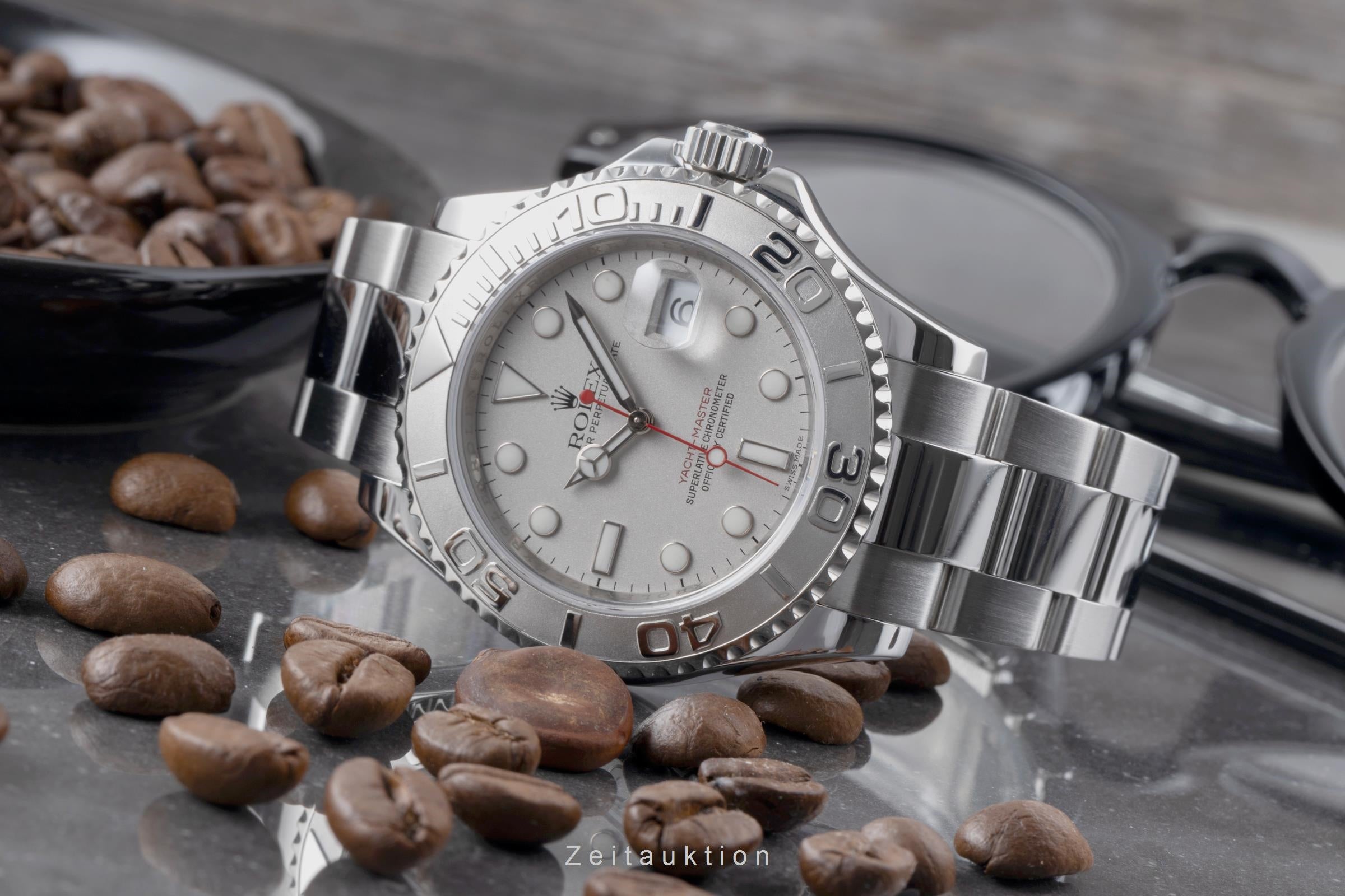 Rolex Yacht-Master acier / platine automatique montre pour hommes 16622  [2507035]