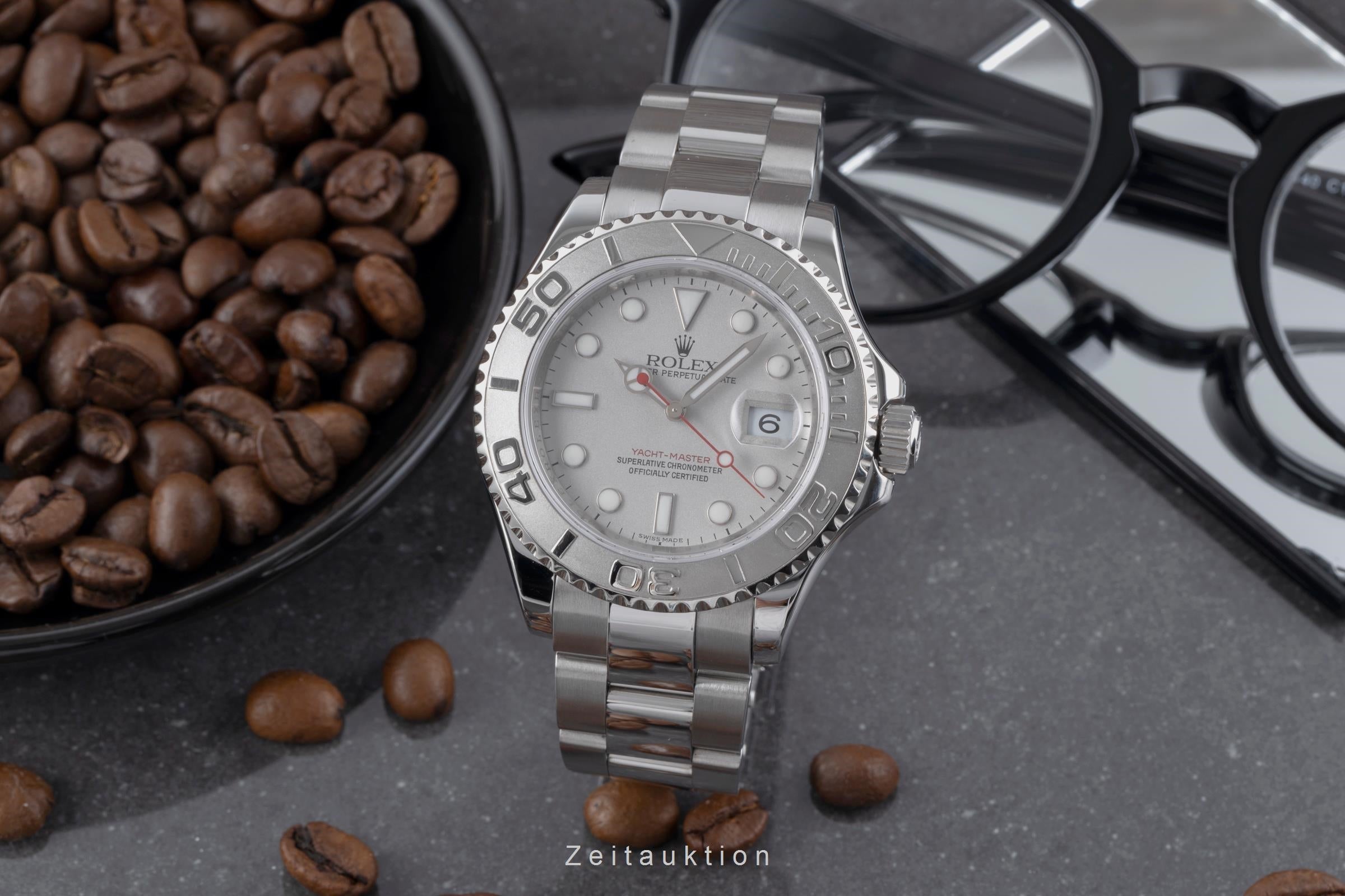 Rolex Yacht-Master acier / platine automatique montre pour hommes 16622  [2507035]