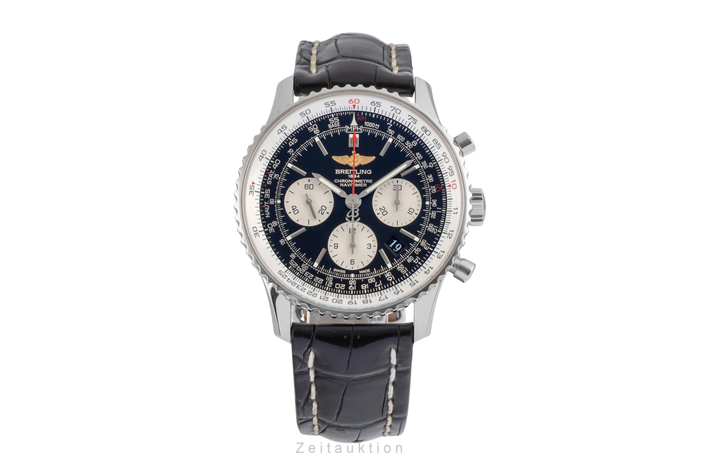 Breitling Navitimer 01 chronograph steel automatic men's watch AB0120, A022B01KBD LP: 9500EUR  [2507036]