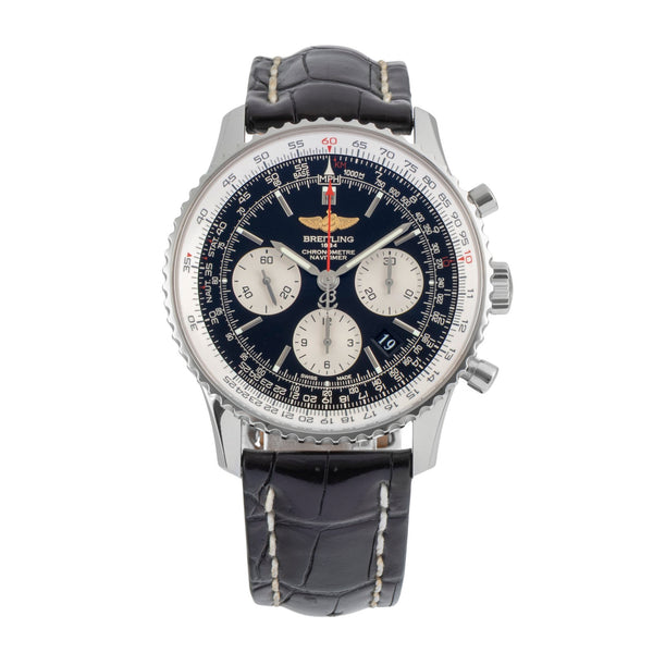 Breitling Navitimer 01 chronograph steel automatic men's watch AB0120, A022B01KBD LP: 9500EUR  [2507036]