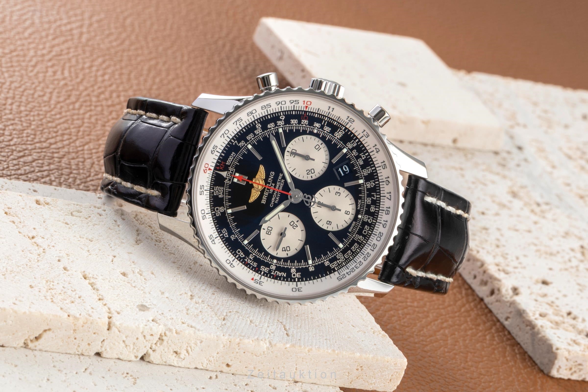 Breitling Navitimer 01 chronograph steel automatic men's watch AB0120, A022B01KBD LP: 9500EUR  [2507036]