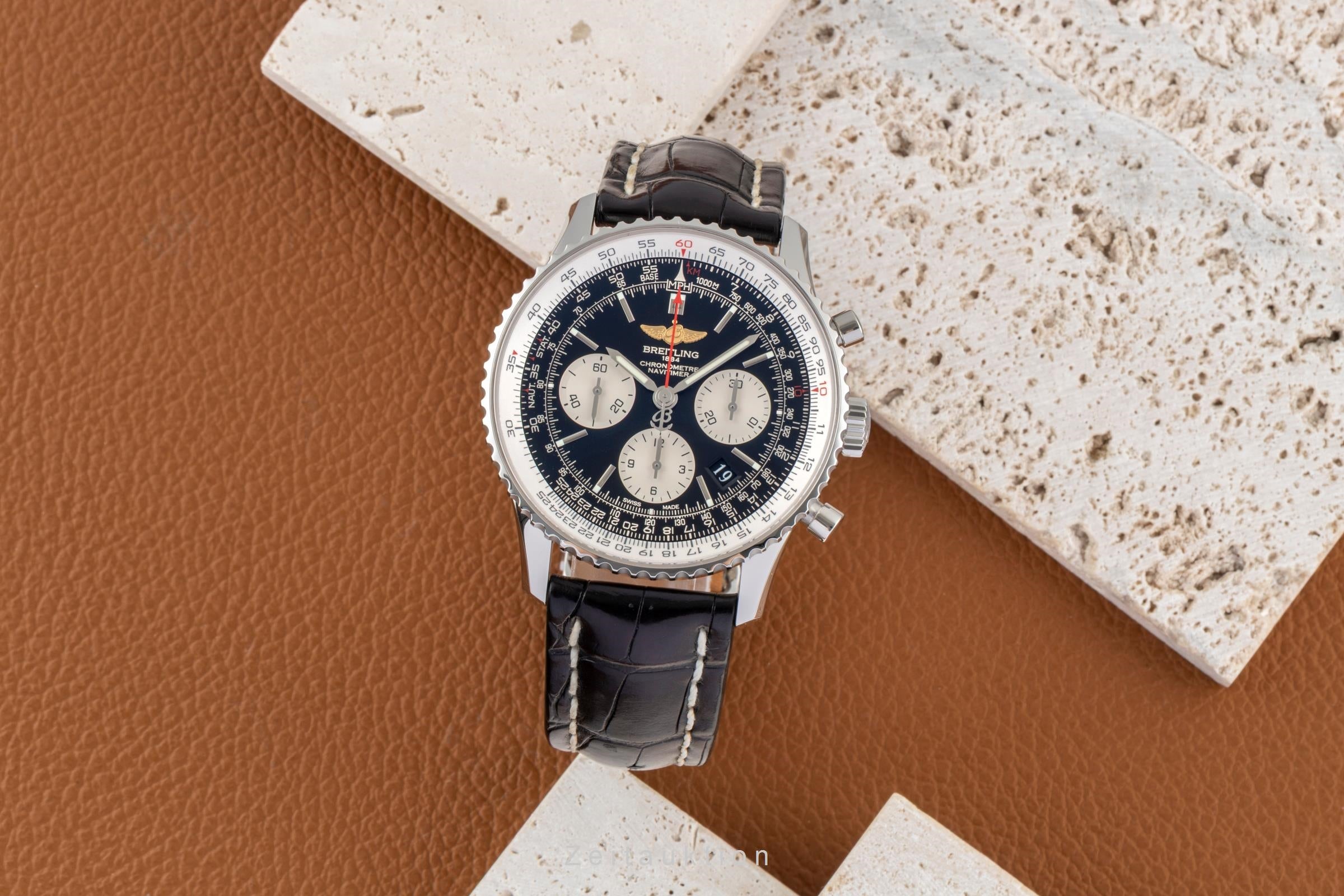 Breitling Navitimer 01 chronograph steel automatic men's watch AB0120, A022B01KBD LP: 9500EUR  [2507036]