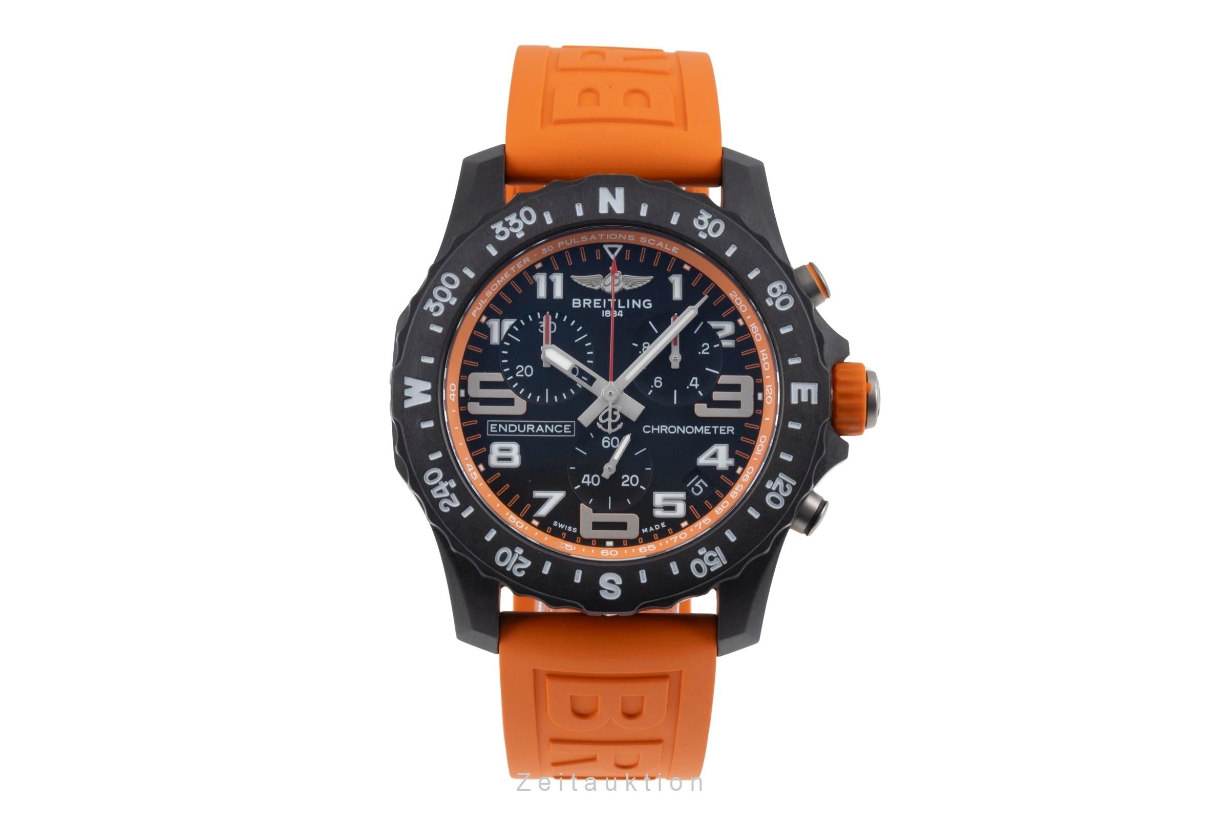 Breitling Endurance Pro cronógrafo breitlight cuarzo reloj para caballeros X82310 LP: 3600EUR  [2507037]
