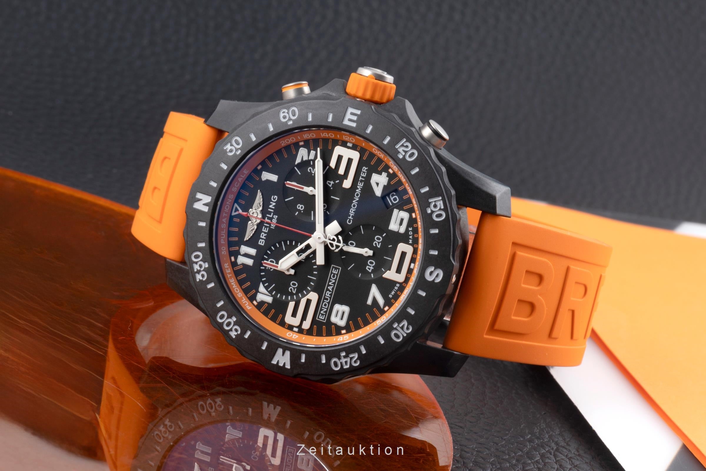 Breitling Endurance Pro cronógrafo breitlight cuarzo reloj para caballeros X82310 LP: 3600EUR  [2507037]