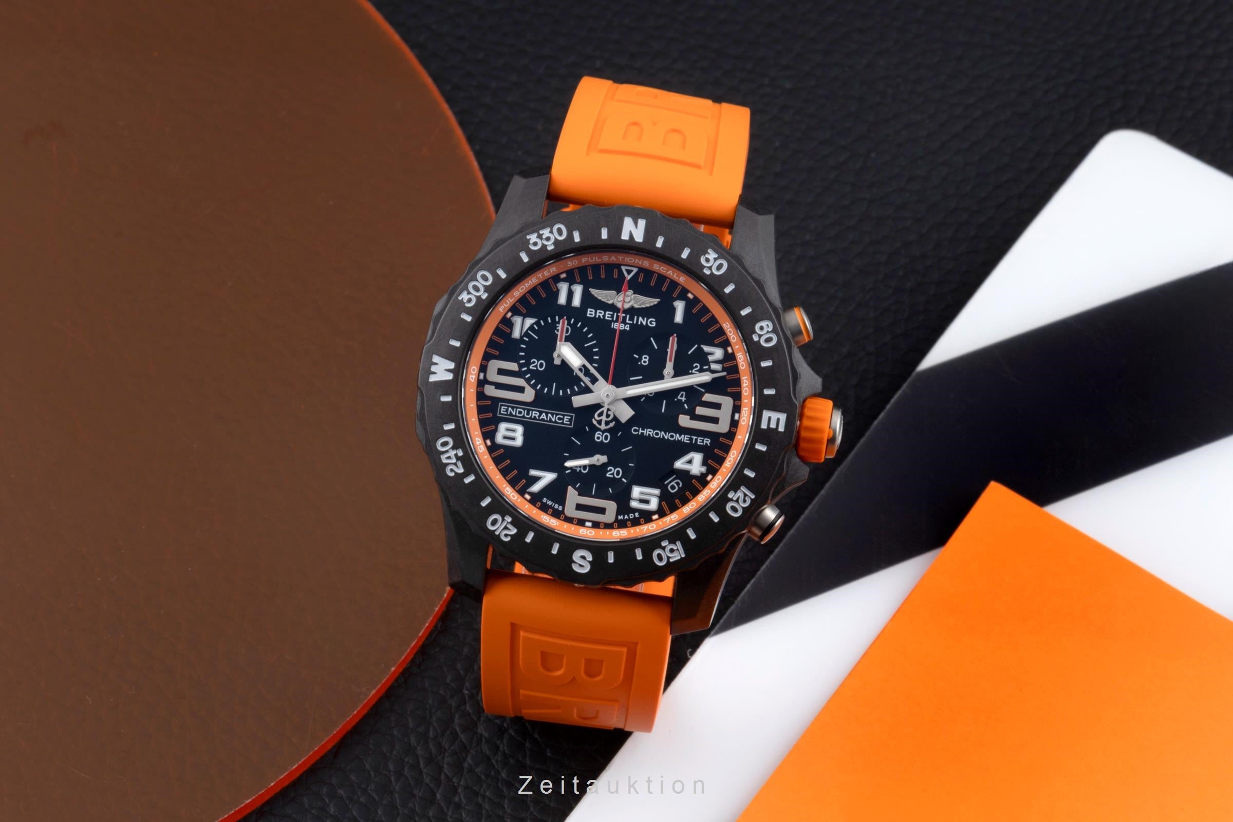 Breitling Endurance Pro cronógrafo breitlight cuarzo reloj para caballeros X82310 LP: 3600EUR  [2507037]