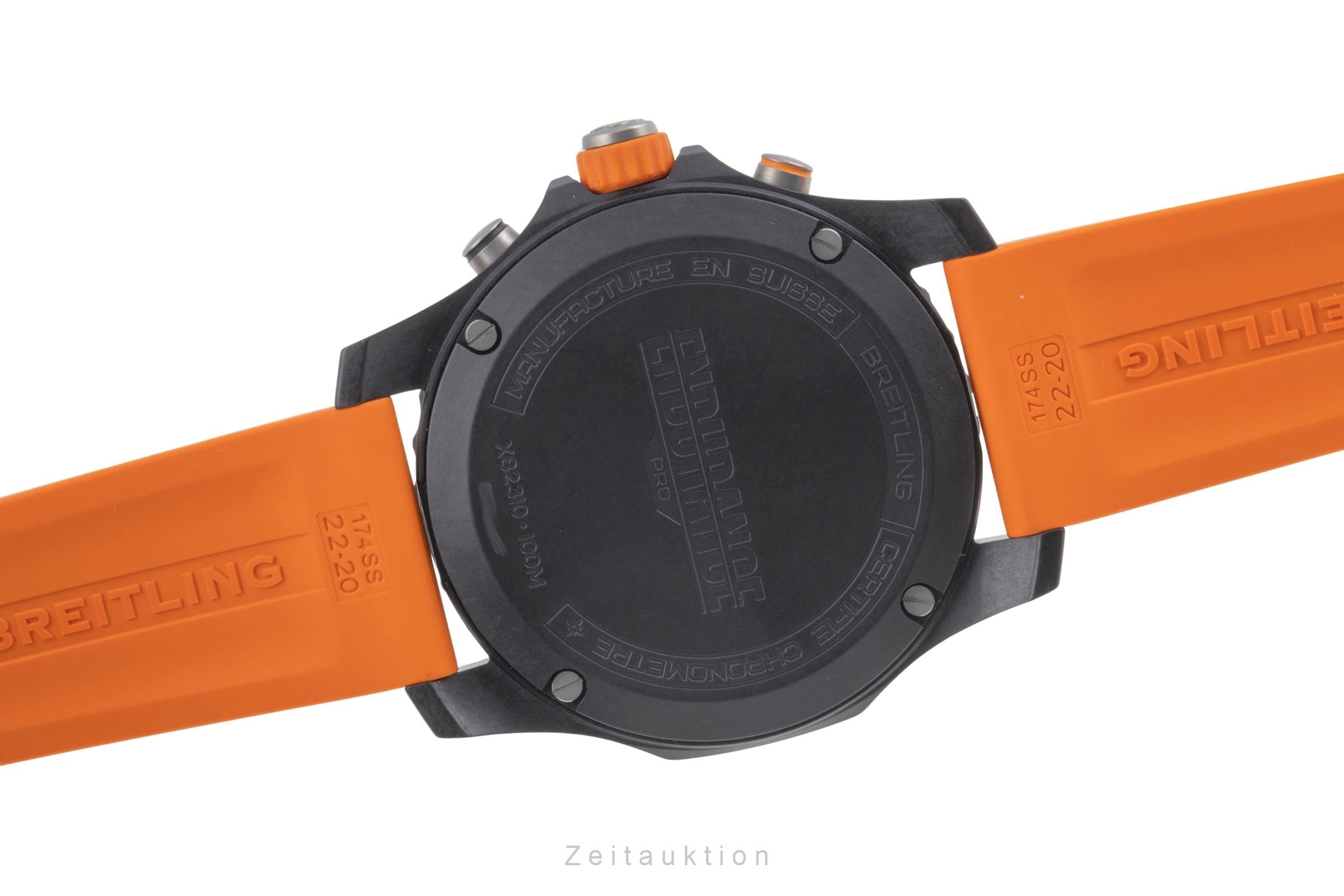 Breitling Endurance Pro cronógrafo breitlight cuarzo reloj para caballeros X82310 LP: 3600EUR  [2507037]