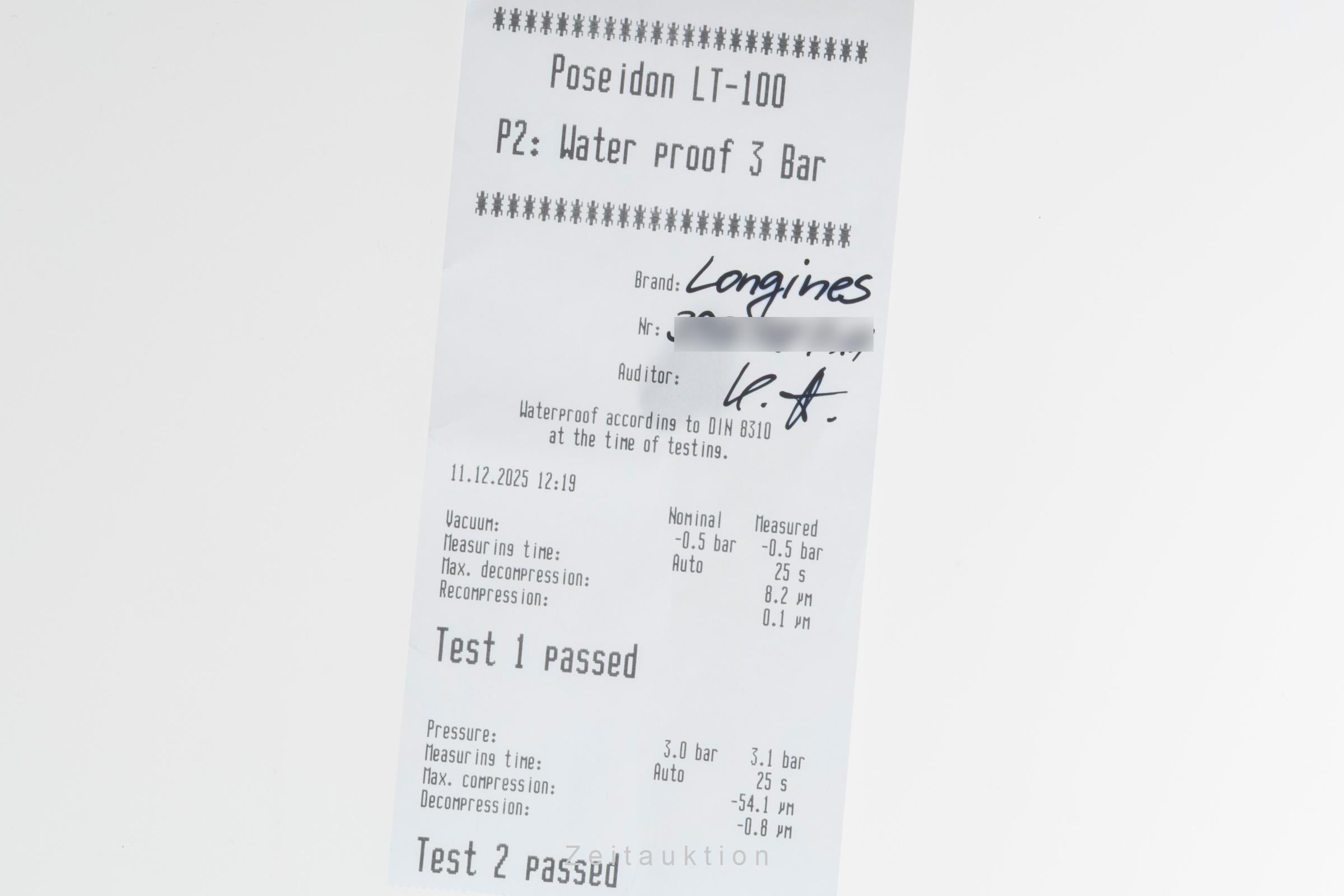 Longines Master Collection chronograph 18 ct red gold automatic men's watch L2.669.8.78.3 LP: 10300EUR  [2507040]