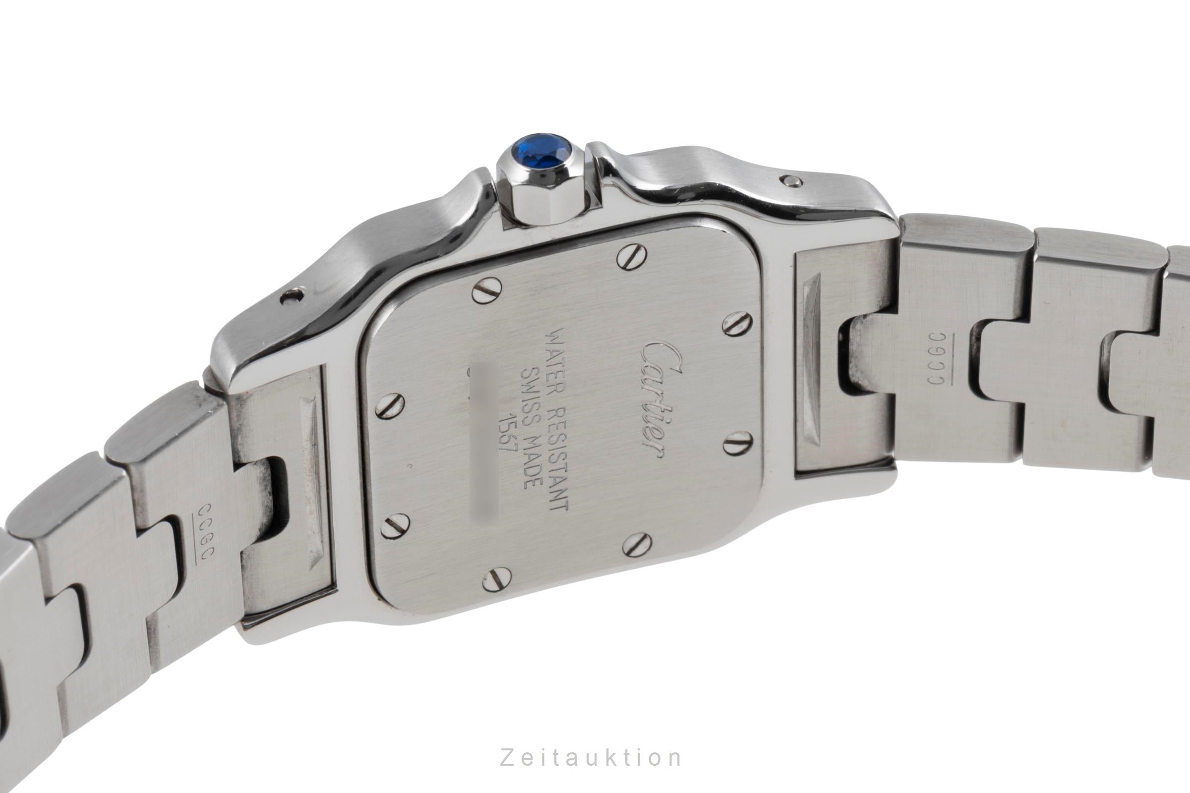 Cartier Santos acero / oro cuarzo reloj para damas  W20012C4 LP: 10800EUR  [2507041]