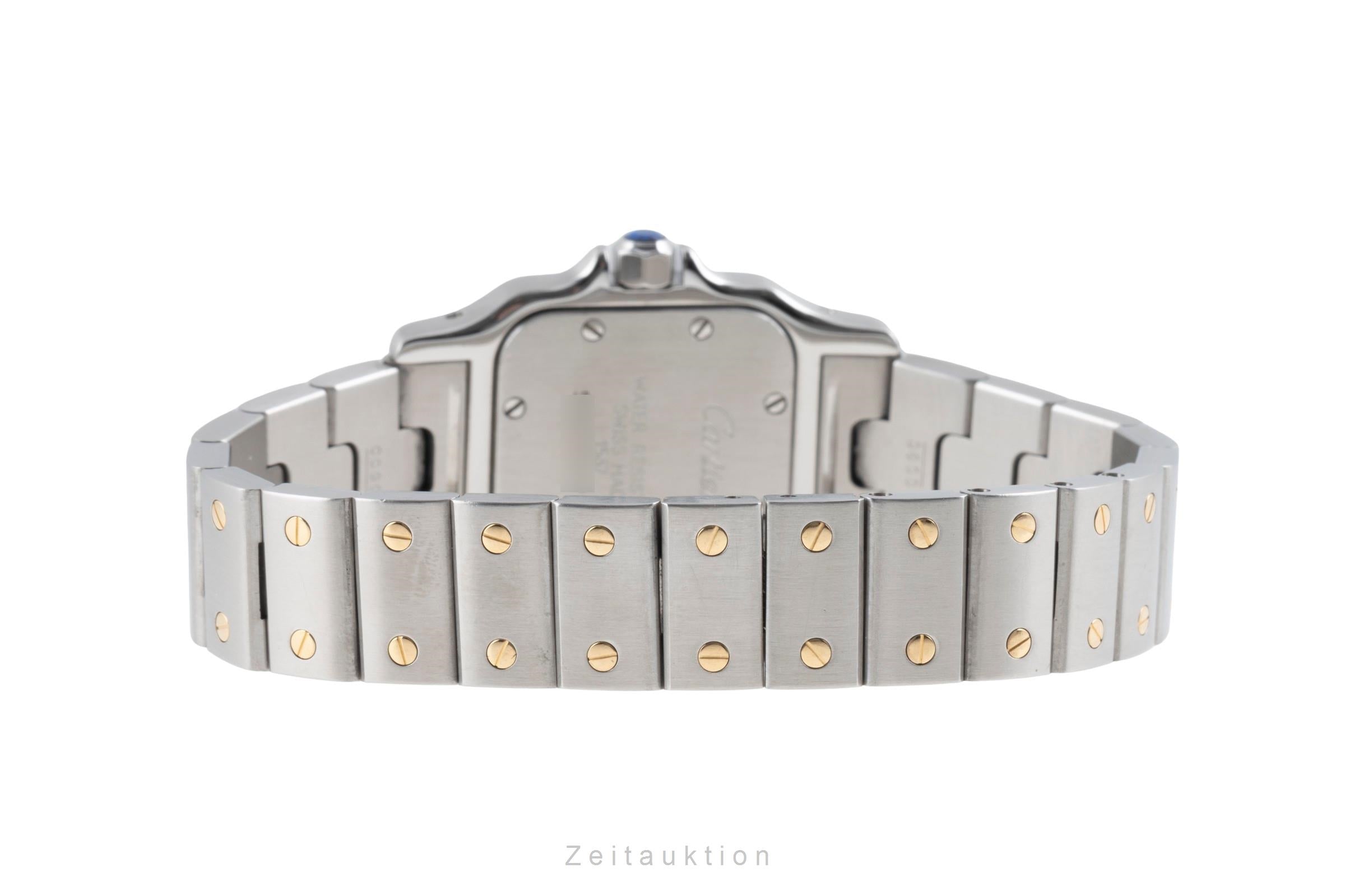 Cartier Santos acero / oro cuarzo reloj para damas  W20012C4 LP: 10800EUR  [2507041]