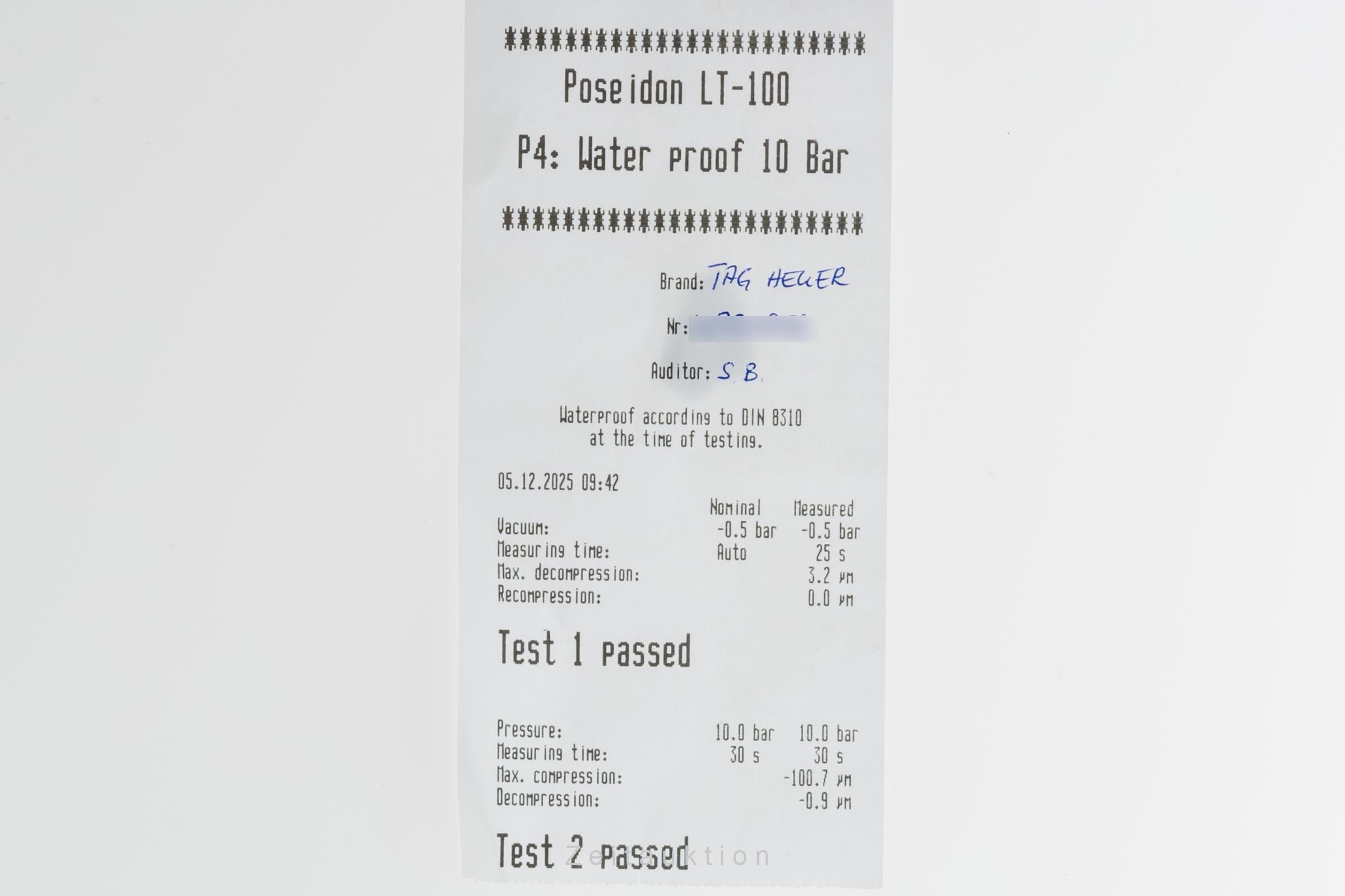 Tag Heuer Carrera steel automatic men's watch WAR211C.BA0782	  [2507042]