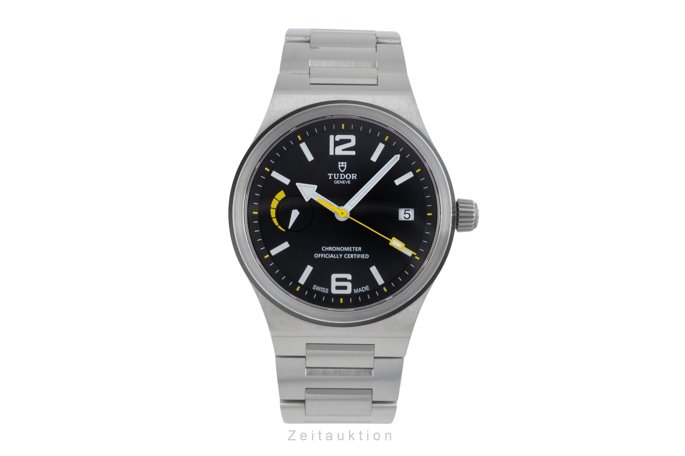 Tudor North Flag Automatik Edelstahl Herrenuhr Ref. 91210N Box & Papiere 2018 [2507045]