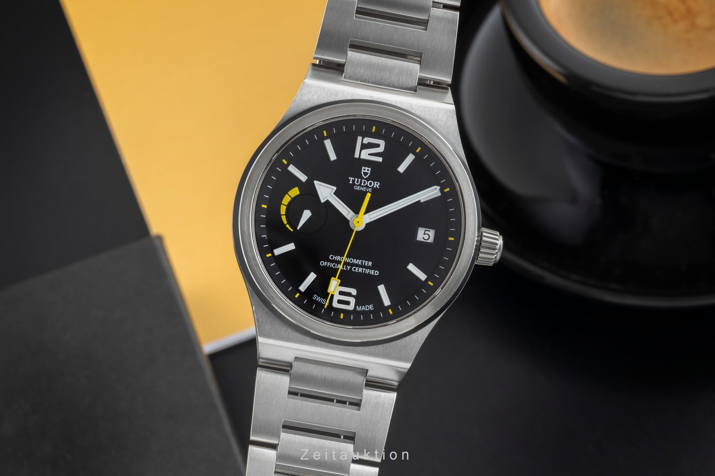 Tudor North Flag  acero automático reloj para caballeros 91210N  [2507045]