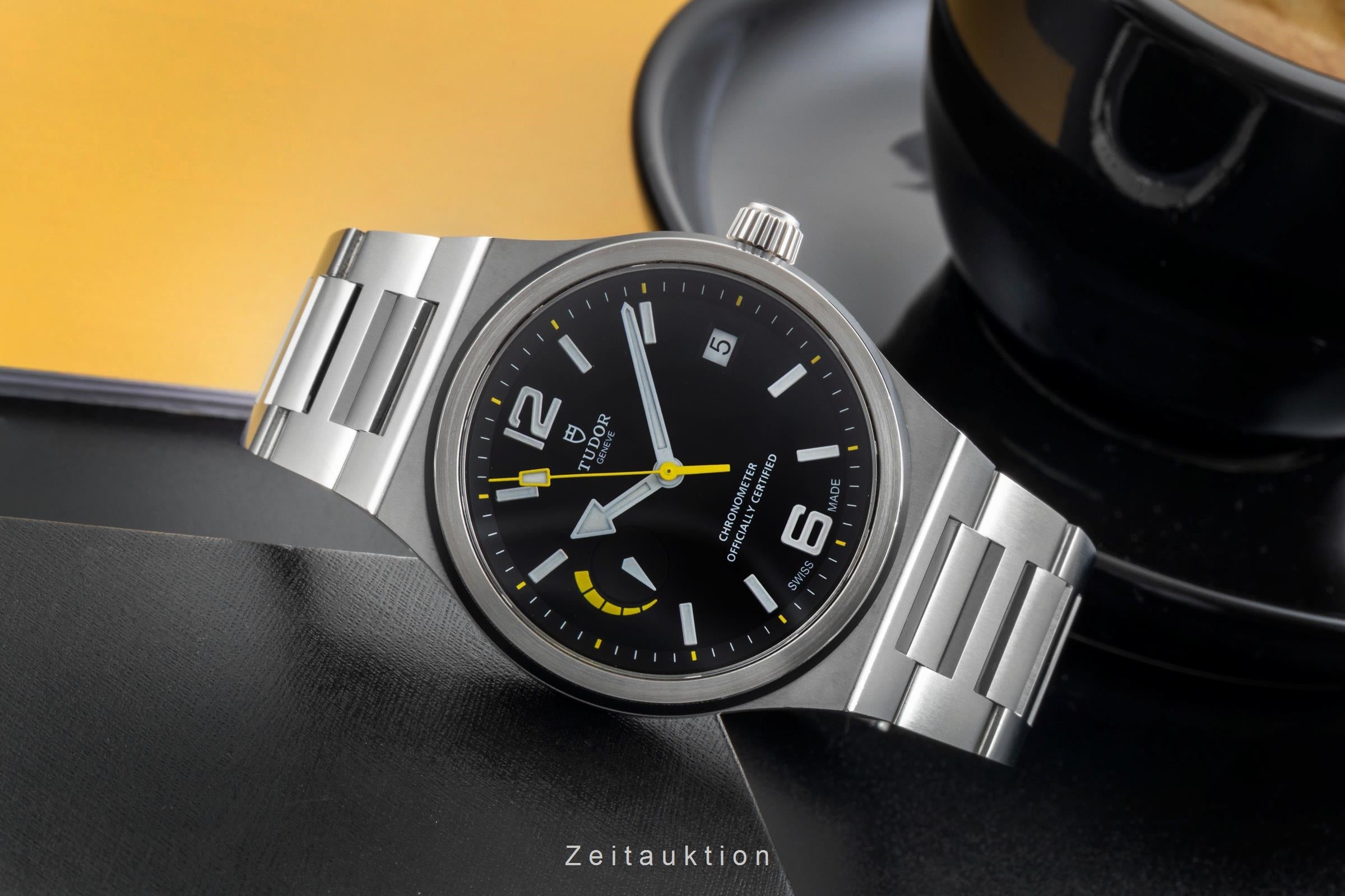 Tudor North Flag Automatik Edelstahl Herrenuhr Ref. 91210N Box & Papiere 2018 [2507045]