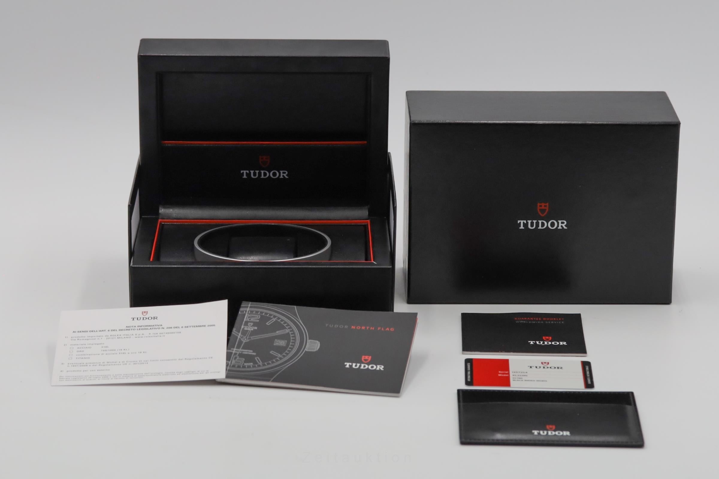 Tudor North Flag Automatik Edelstahl Herrenuhr Ref. 91210N Box & Papiere 2018 [2507045]