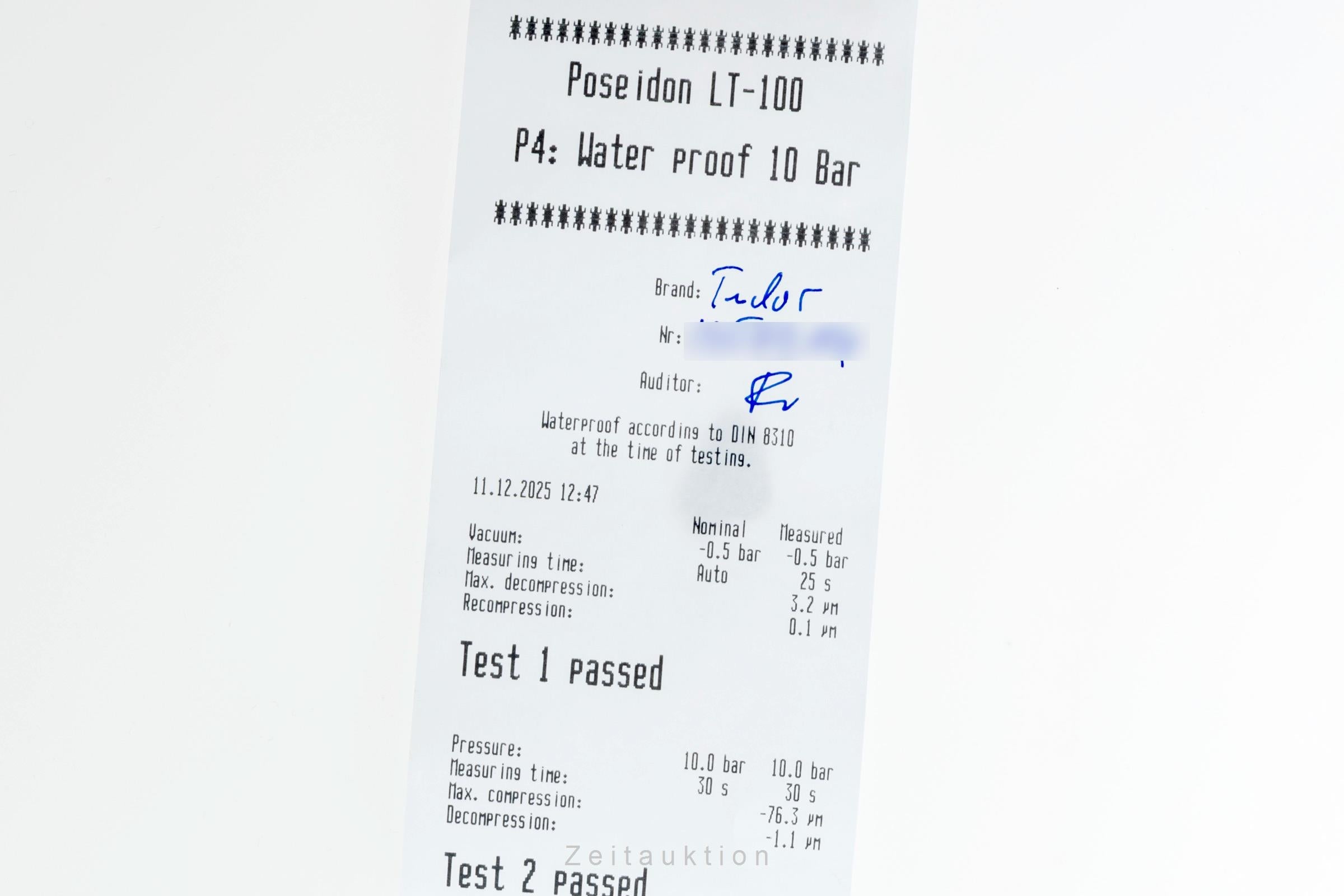 Tudor North Flag Automatik Edelstahl Herrenuhr Ref. 91210N Box & Papiere 2018 [2507045]