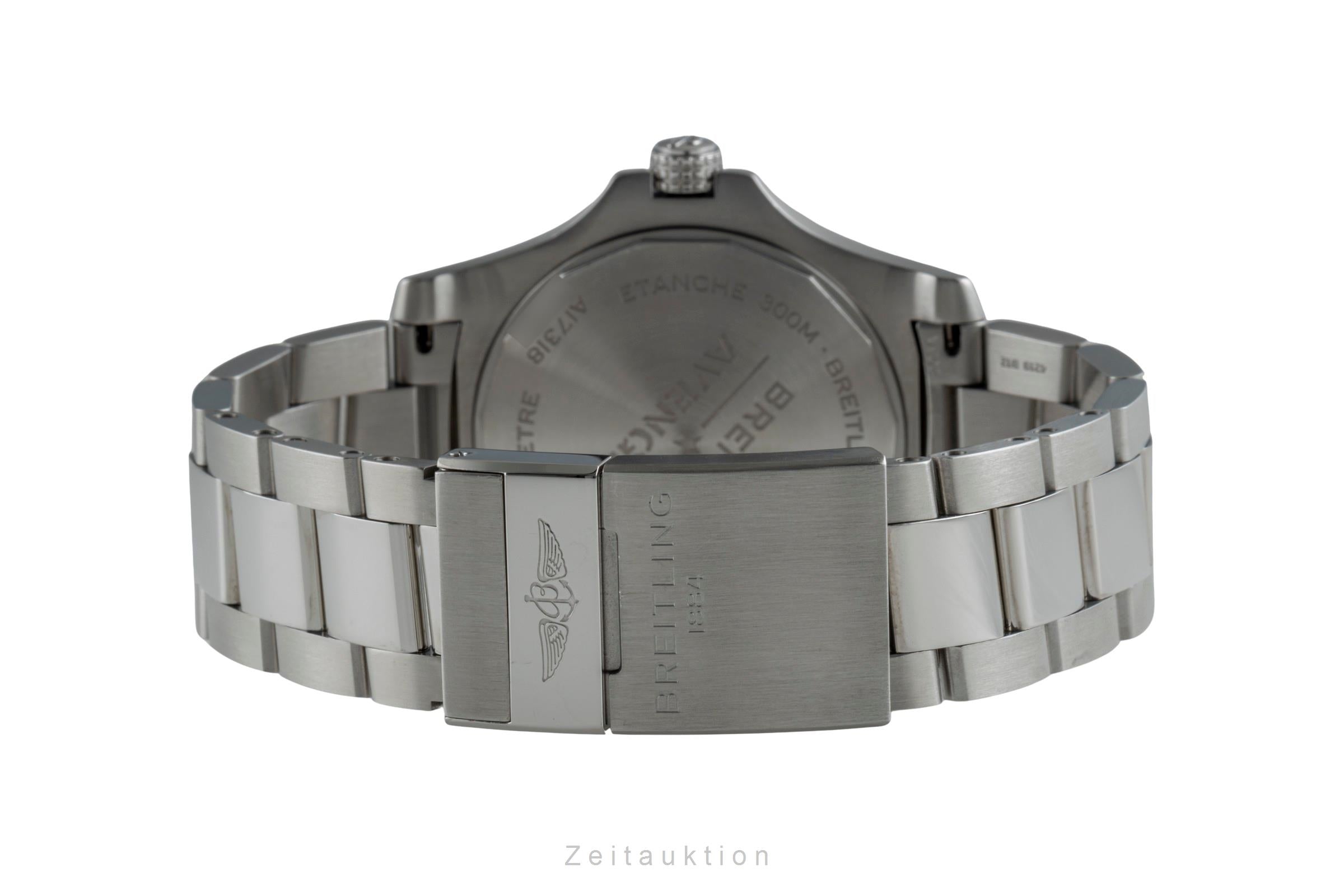 Breitling Avenger Edelstahl Automatik Black Dial Herrenuhr Ref A17318101B1X1 B&P [2507050]