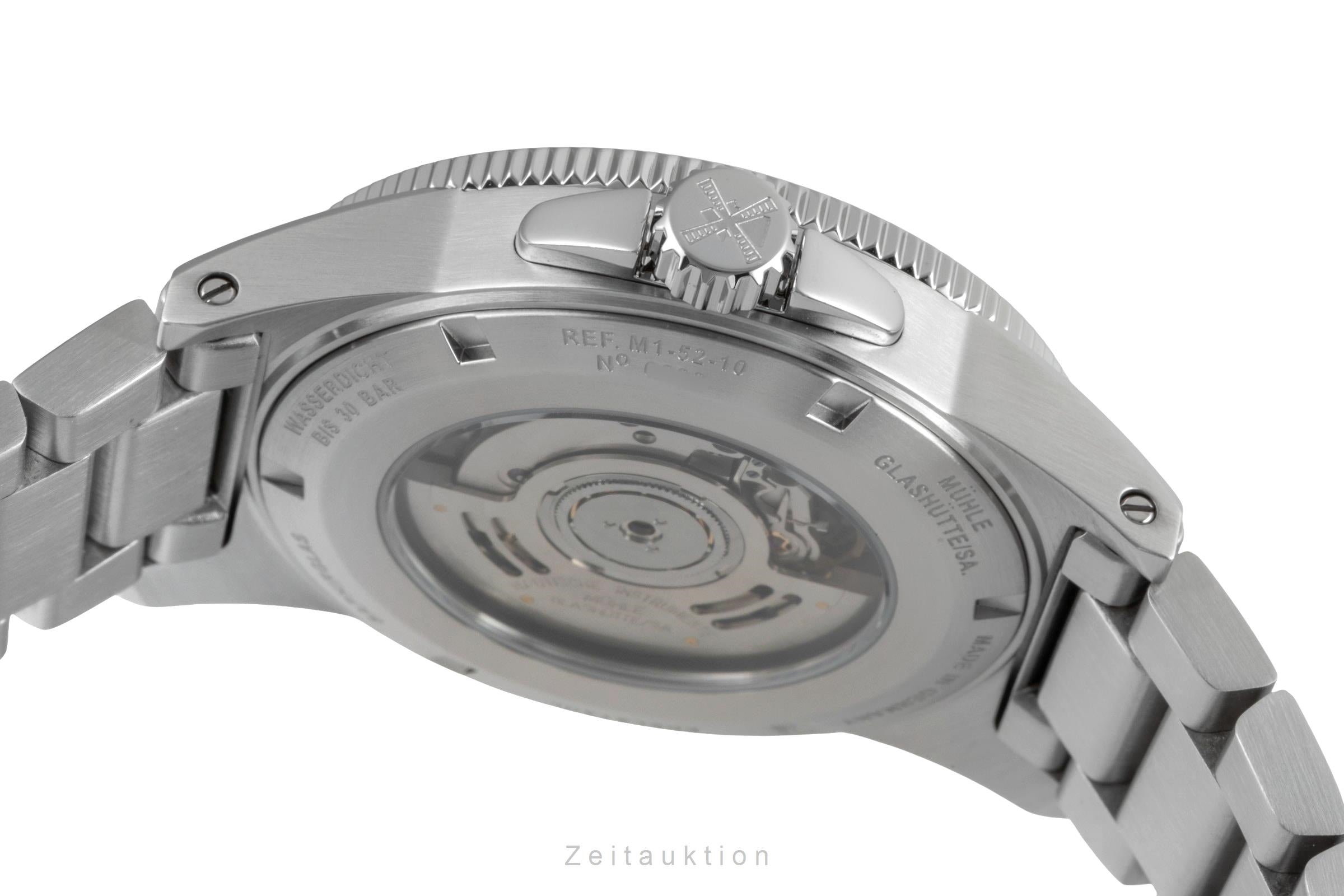 Mühle Sportivo Travel GMT Automatik Stahl Ref. M1-52-13 MB  B&P 2025 NP: 2950 € [2507052]