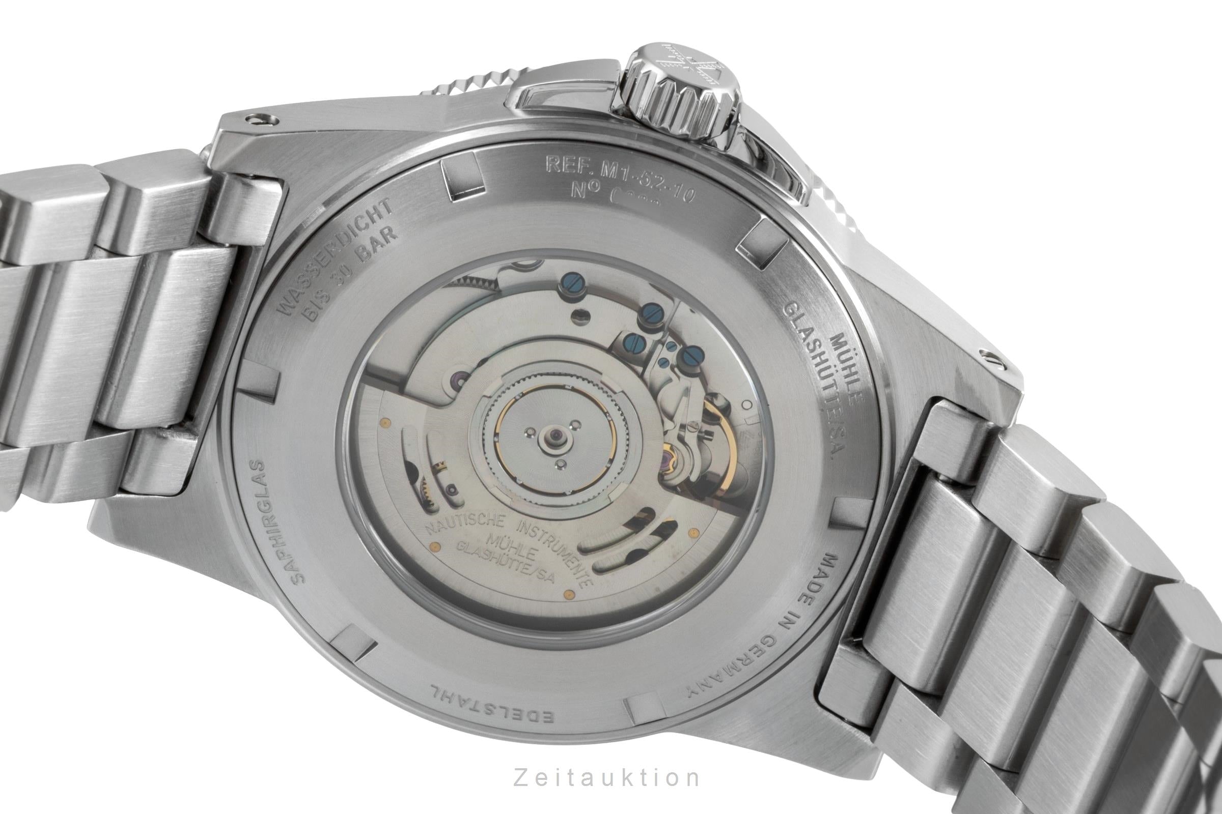 Mühle Sportivo Travel GMT Automatik Stahl Ref. M1-52-13 MB  B&P 2025 NP: 2950 € [2507052]